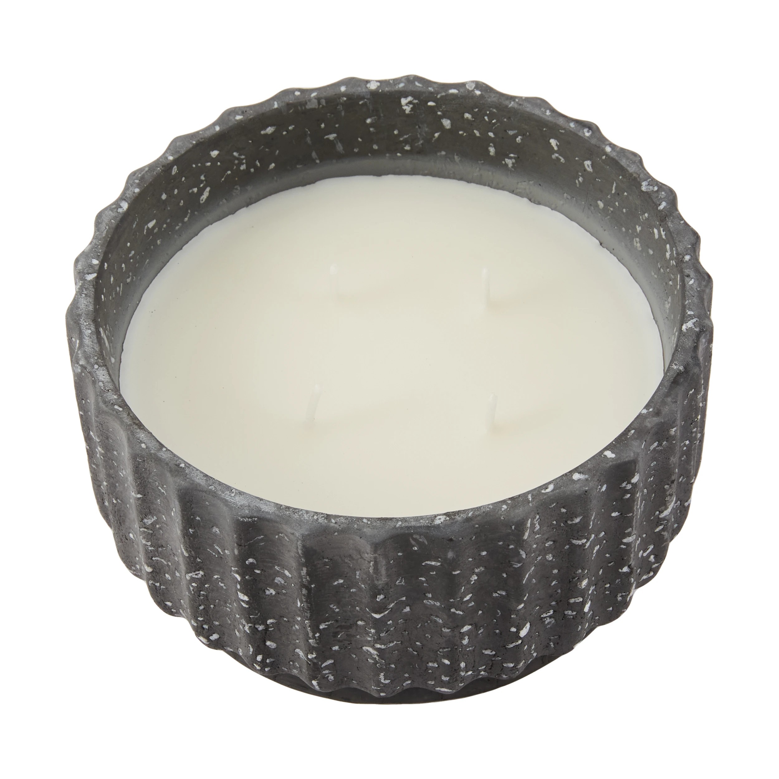 2 Caramel & Vanilla Black Terrazzo Wave Candle, 2 of 4