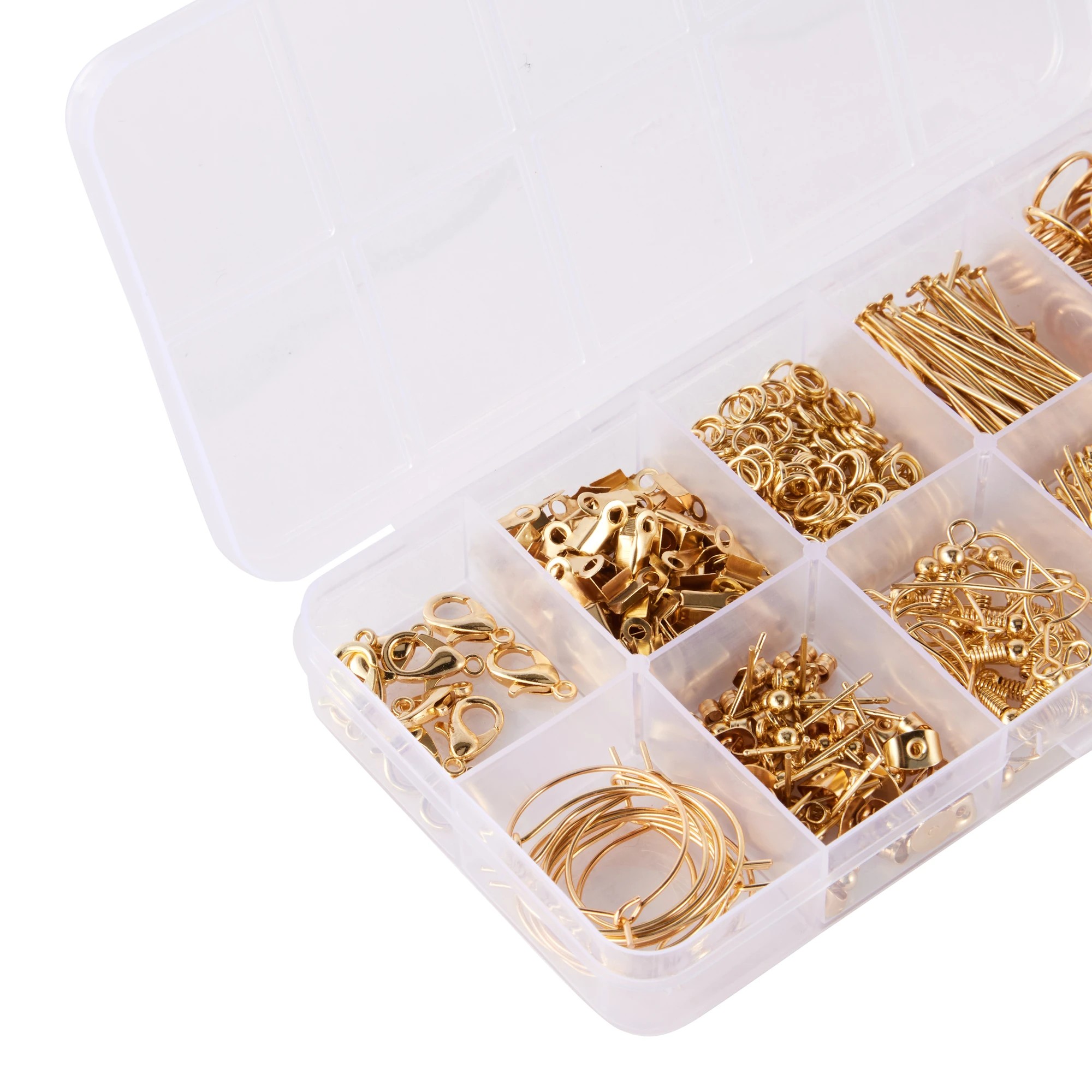 6 Jewellery Making Set - Gold Look, 6 of 8