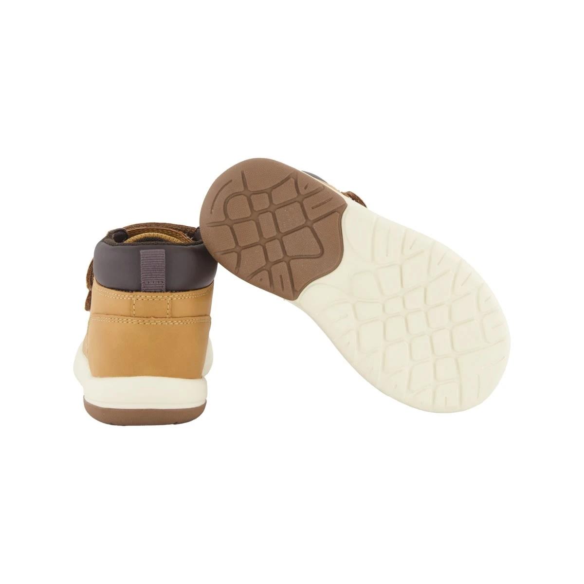 5 Junior Hi Top Casual Sneakers AMBER GOLD, 5 of 5