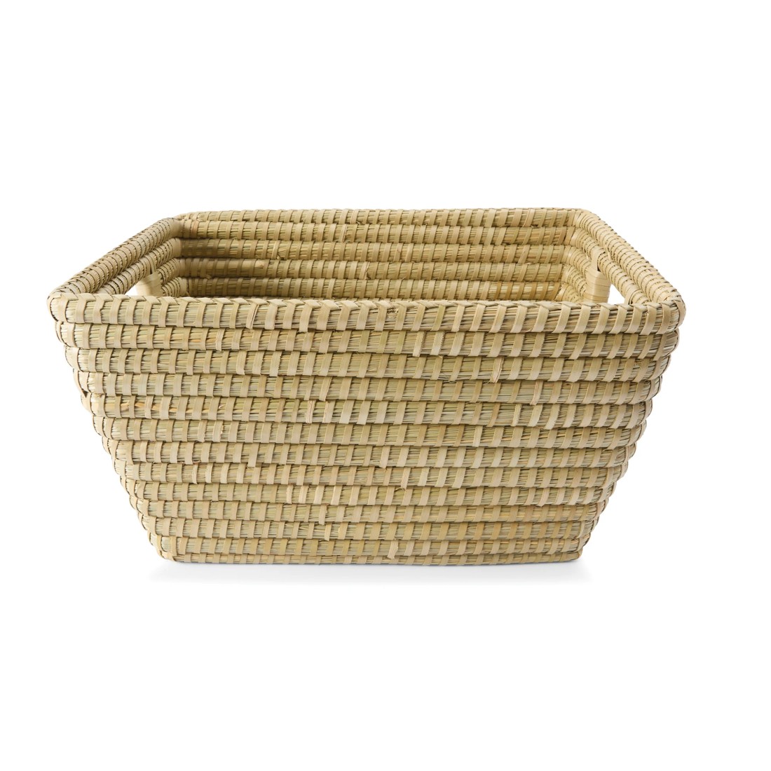 3 Rectangle Coil Basket - Natural, 3 of 9