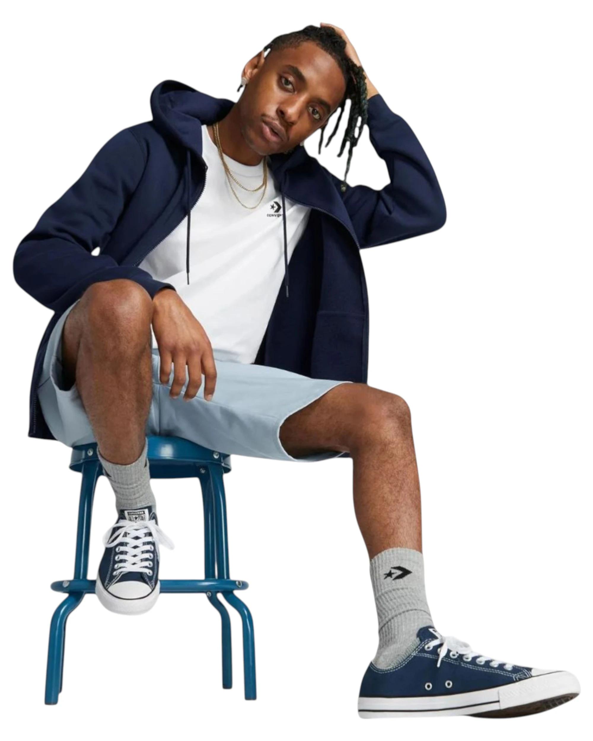 4 Converse Unisex Chuck Taylor All Star Classic Low Top Canvas Shoes Navy, 4 of 8