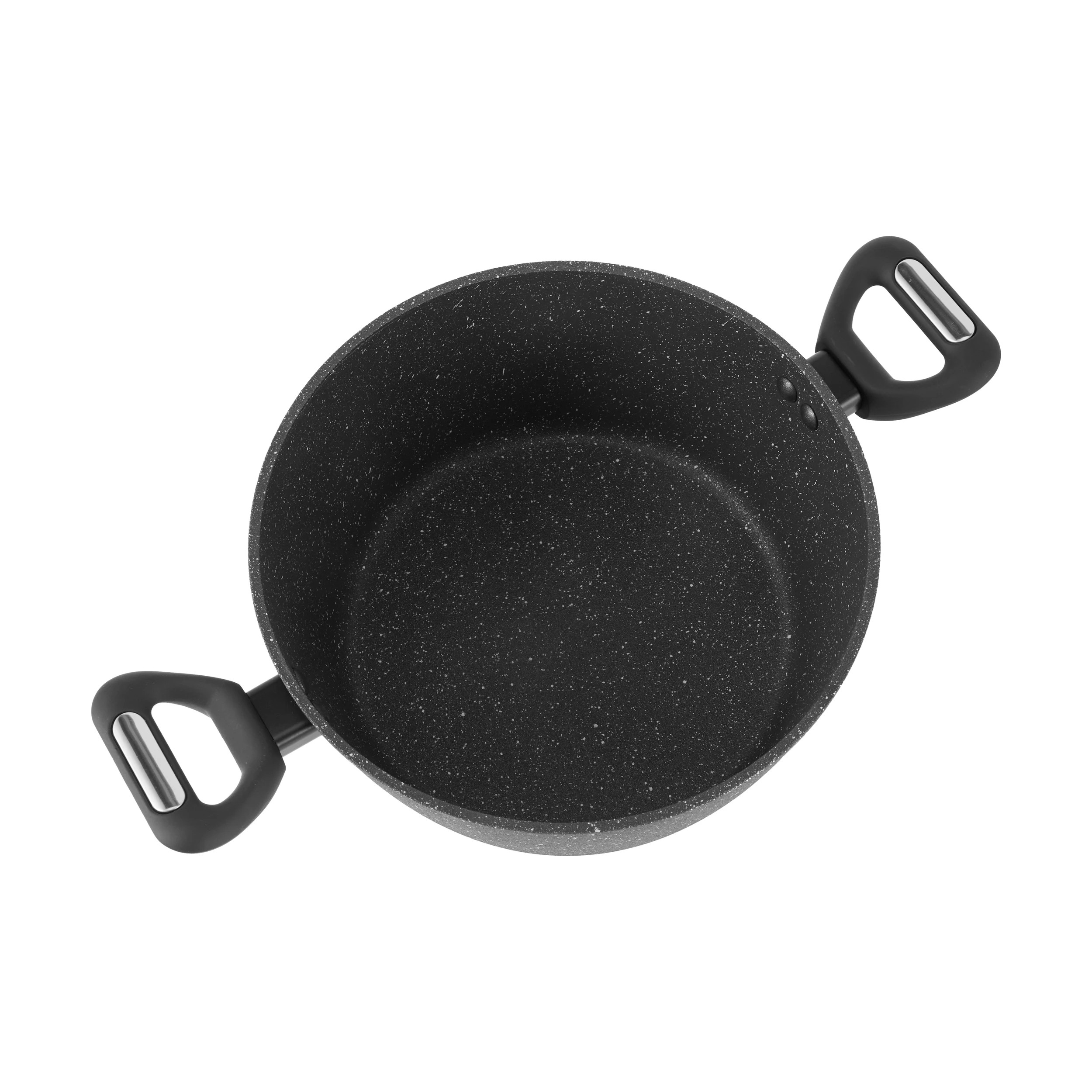 4 24cm Stone Blast Heavy Gauge Casserole, 4 of 6