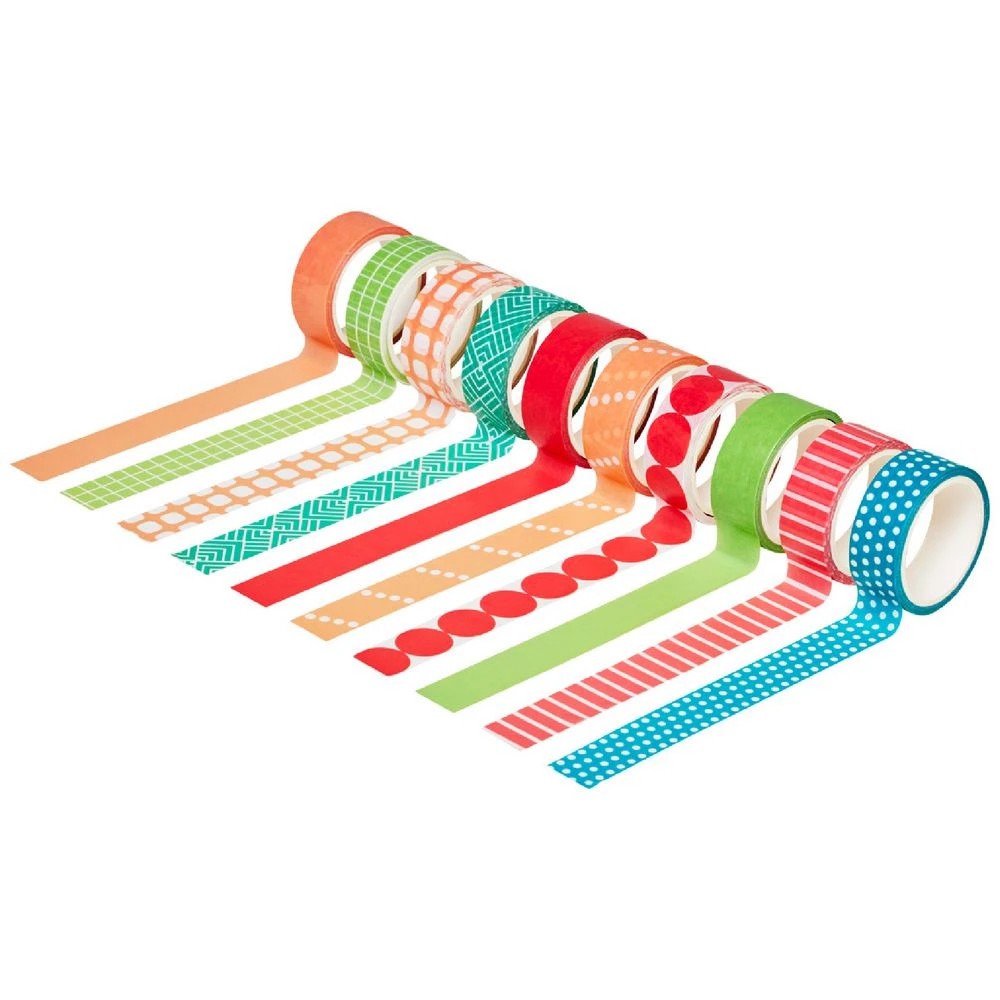 3 Otto Washi Tape Pastels 10 Pack, 3 of 3