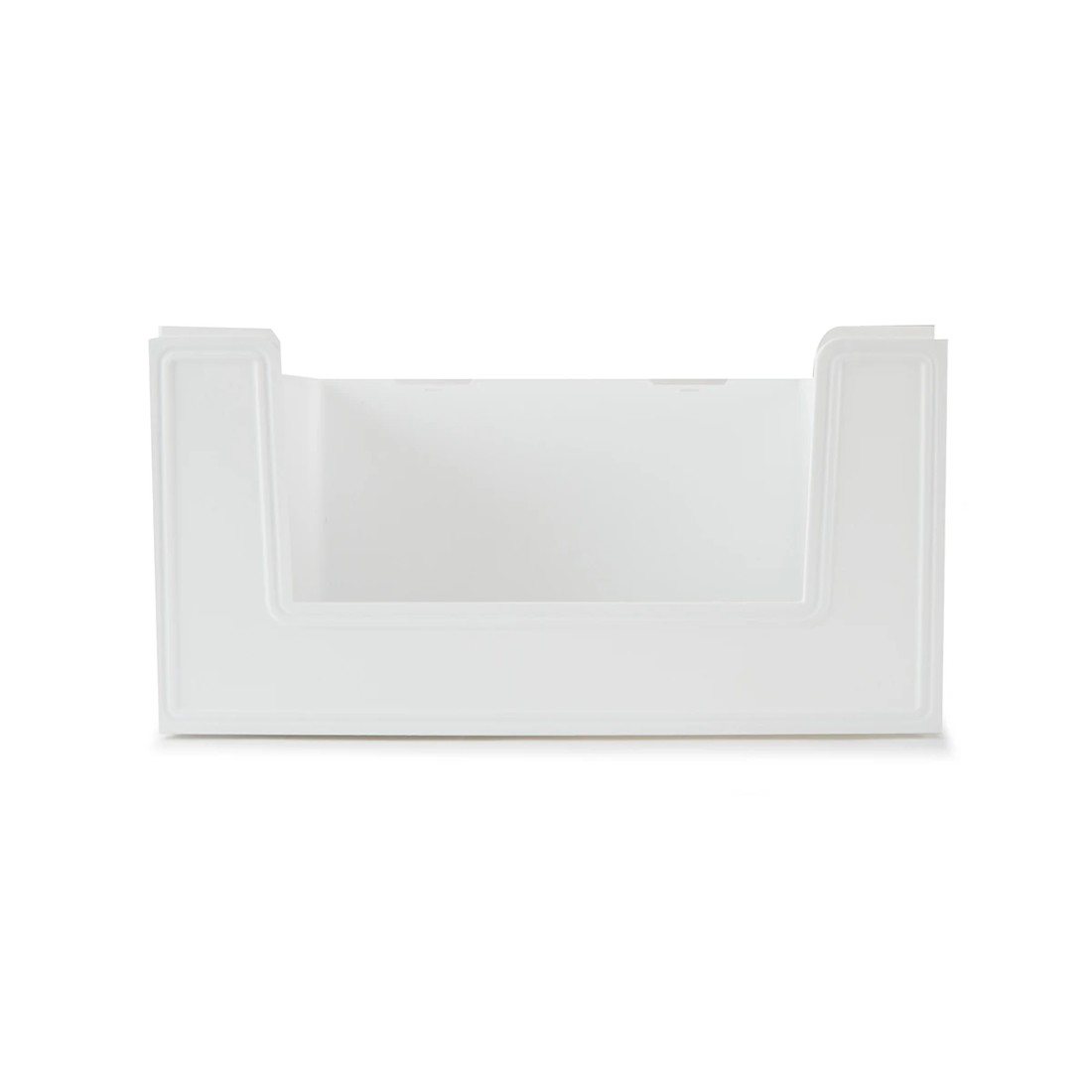 8 28.5L Modular Open Front Stackable Bin - White, 8 of 10