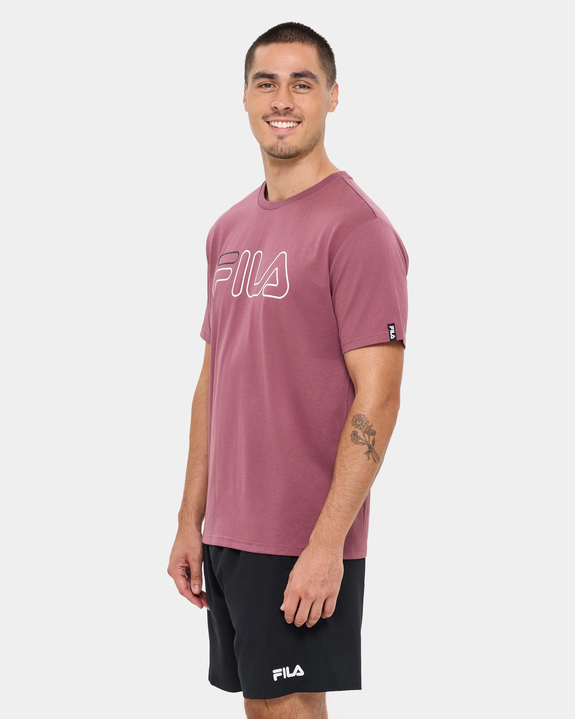 3 Fila Core Logo T-Shirt ROSE BROWN, 3 of 6
