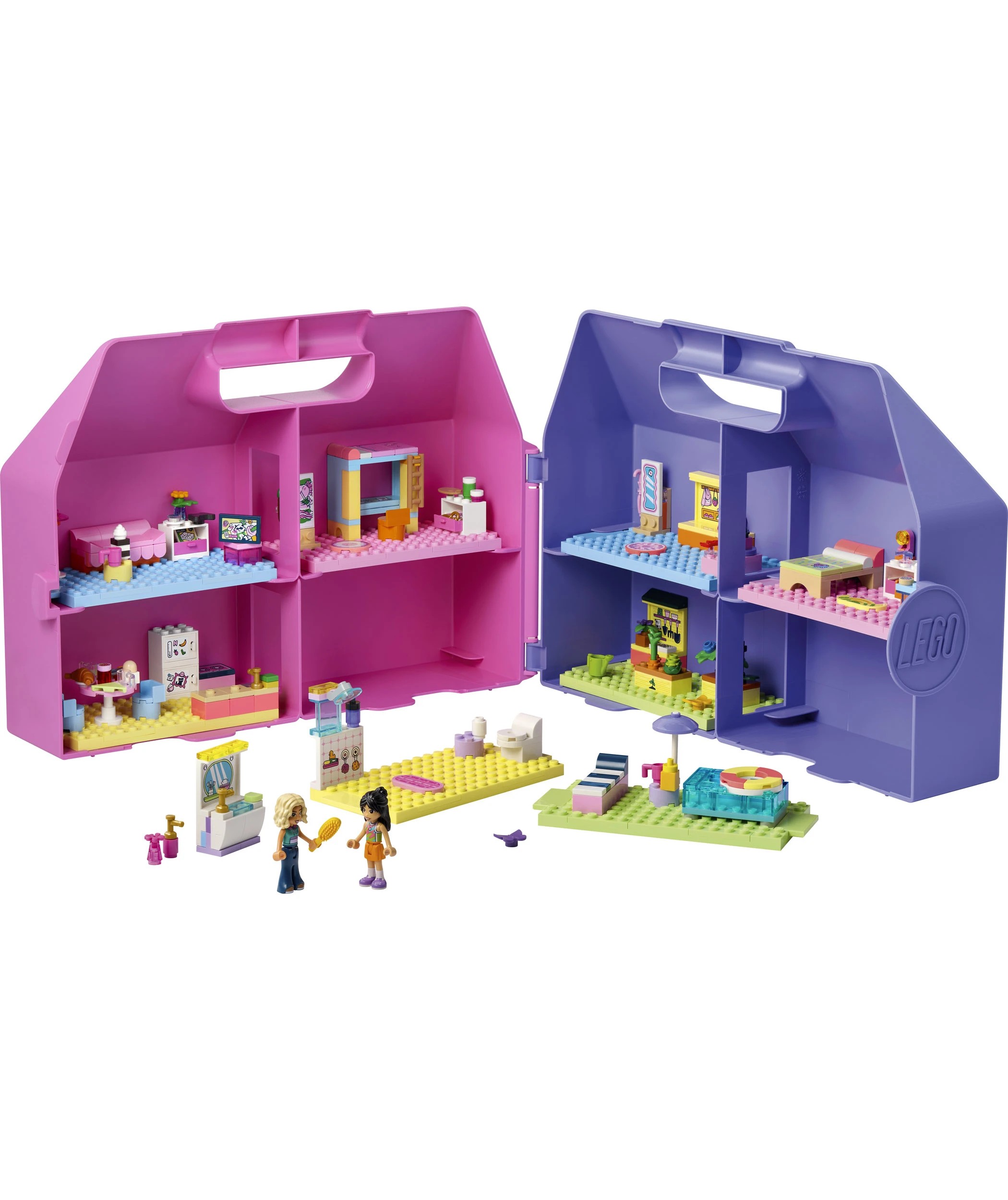 2 LEGO Friends Creative Dollhouse Suitcase 42697, 2 of 10