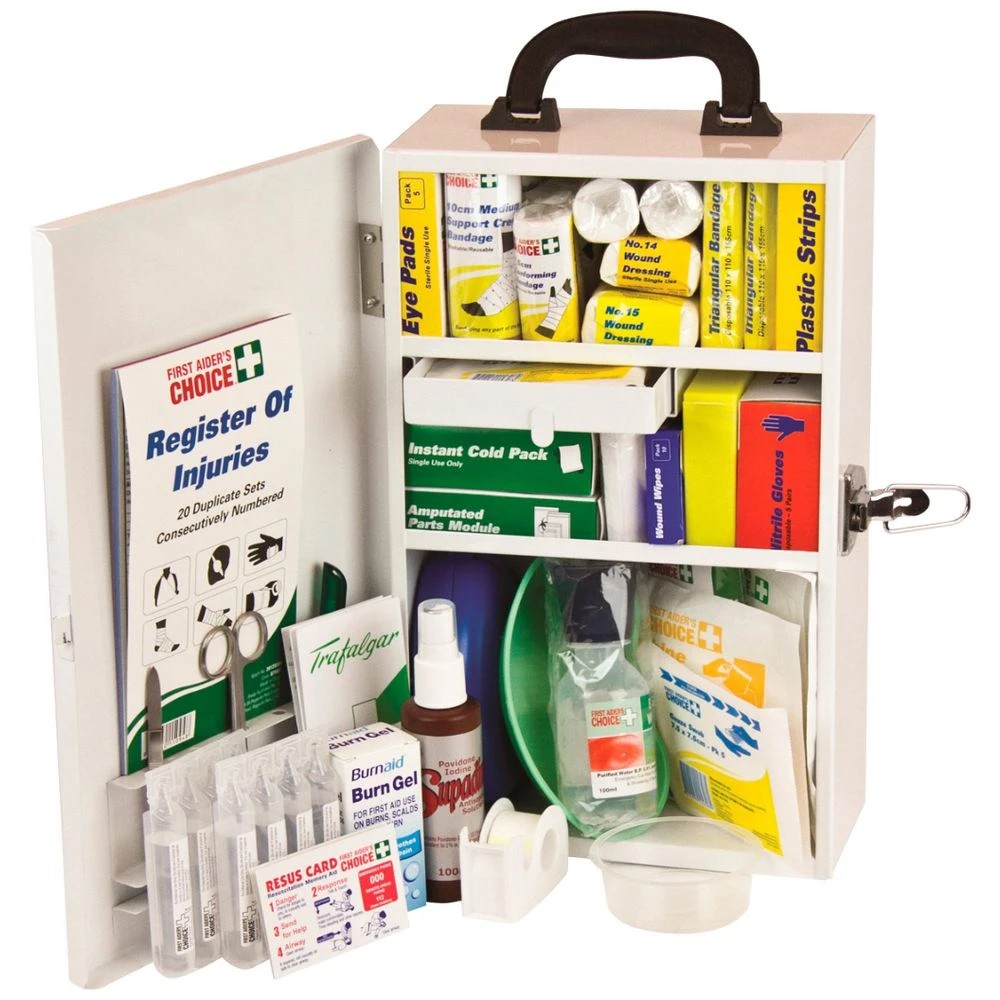 1 Trafalgar National First Aid Kit with Metal Case, 1 of 2