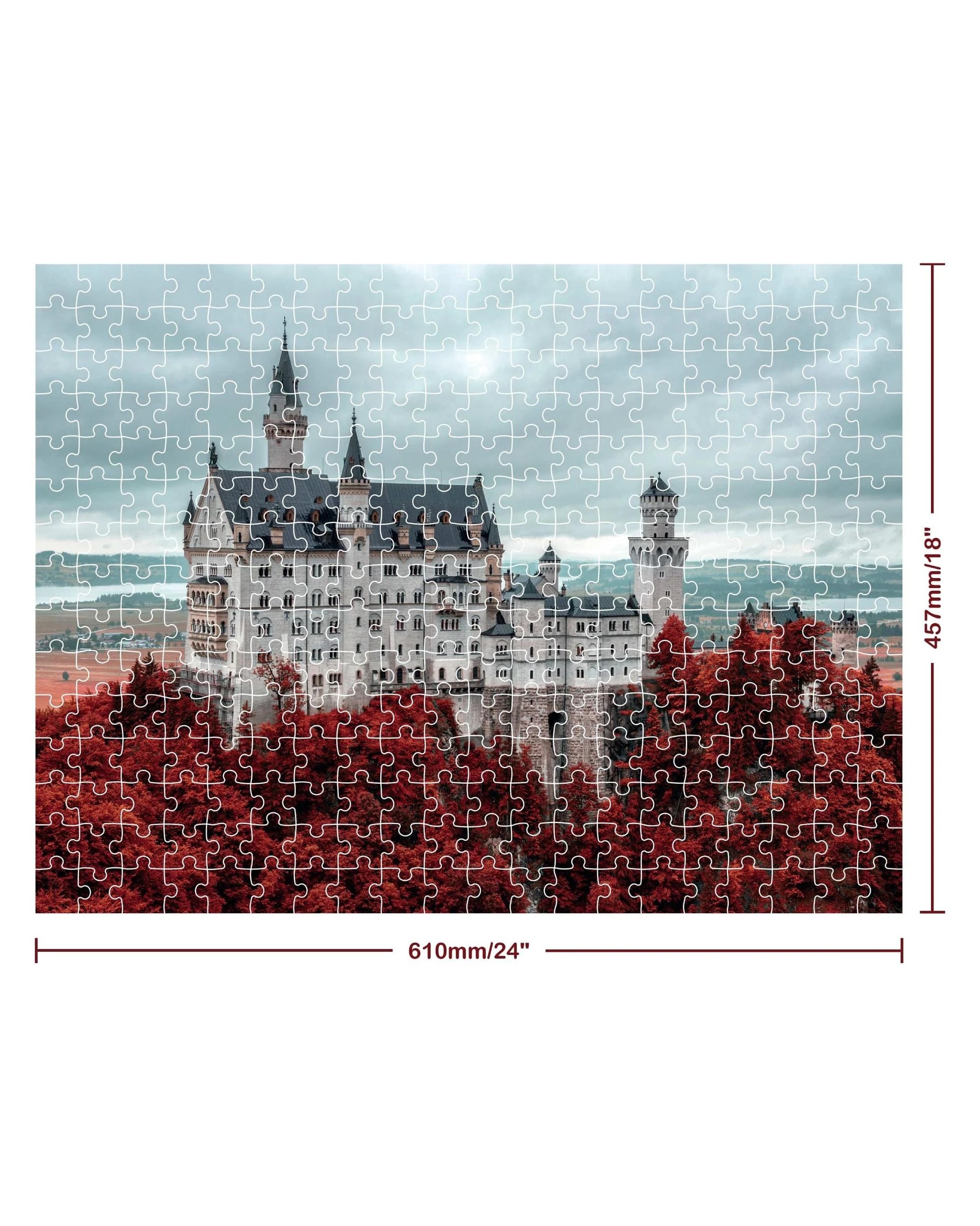 3 Hinkler Elevate Neuschwanstein Castle Germany 300 Piece Puzzle, 3 of 4