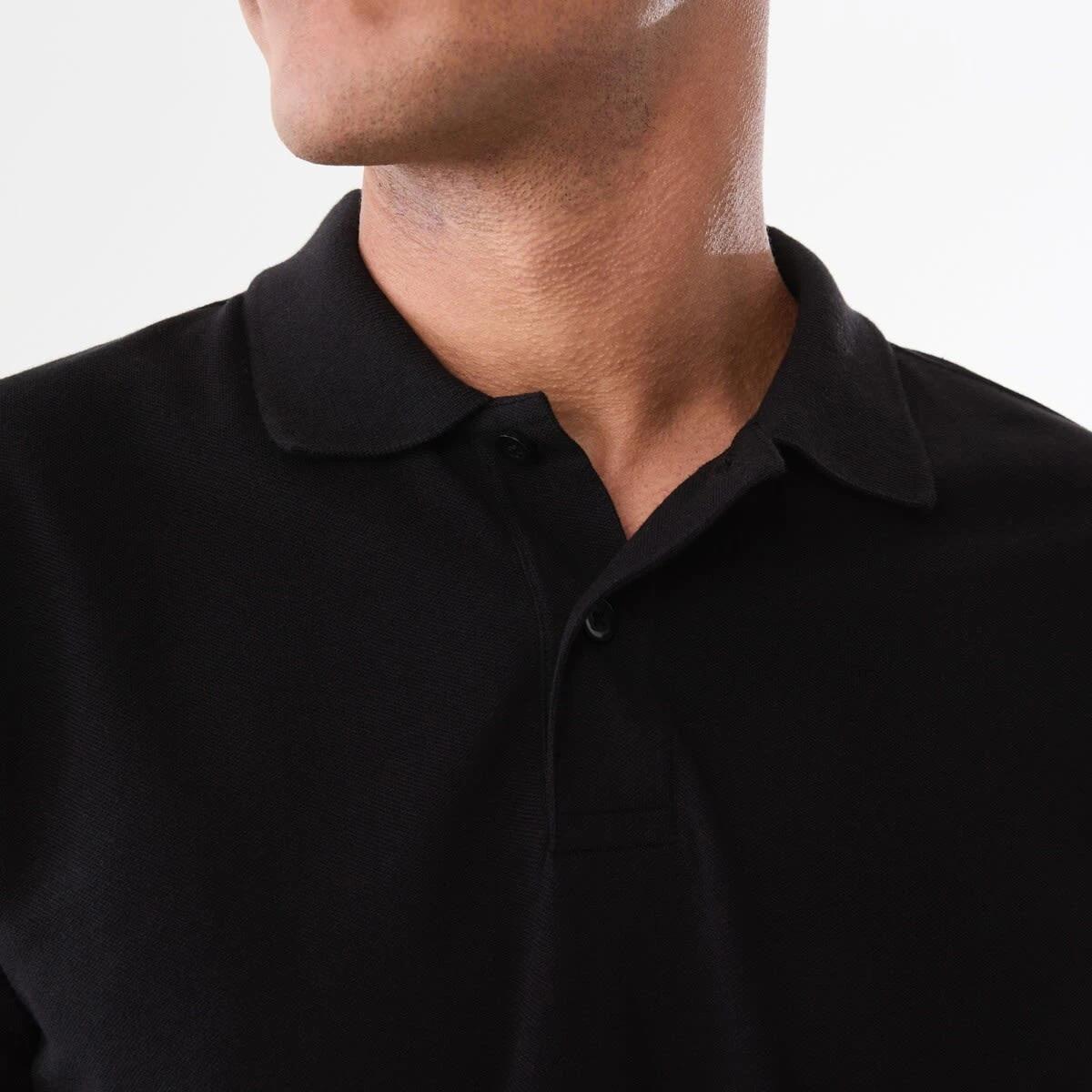 5 Basic Pique Polo Black, 5 of 7