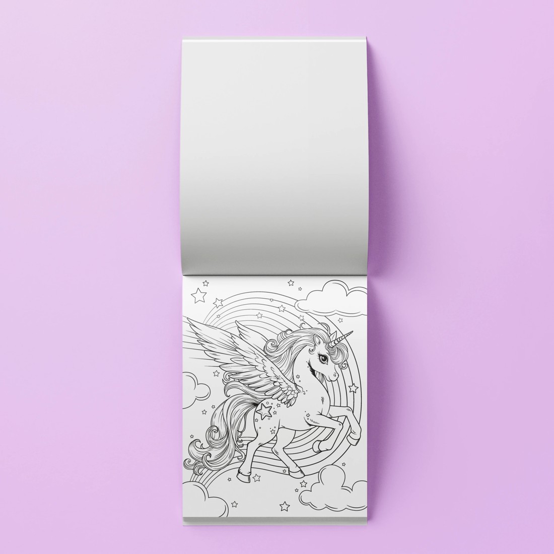 5 Kaleidoscope Unicorn Paradise Colouring Kit - Book, 5 of 5