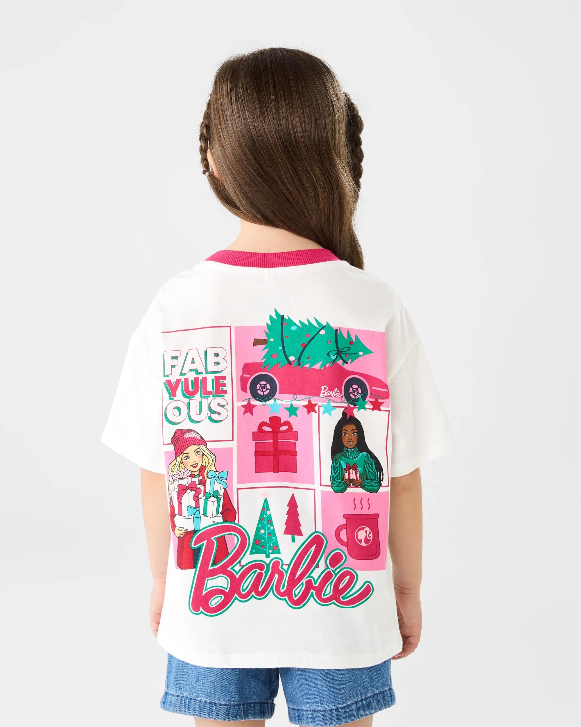 2 Barbie License Christmas T-shirt Barbie, 2 of 7