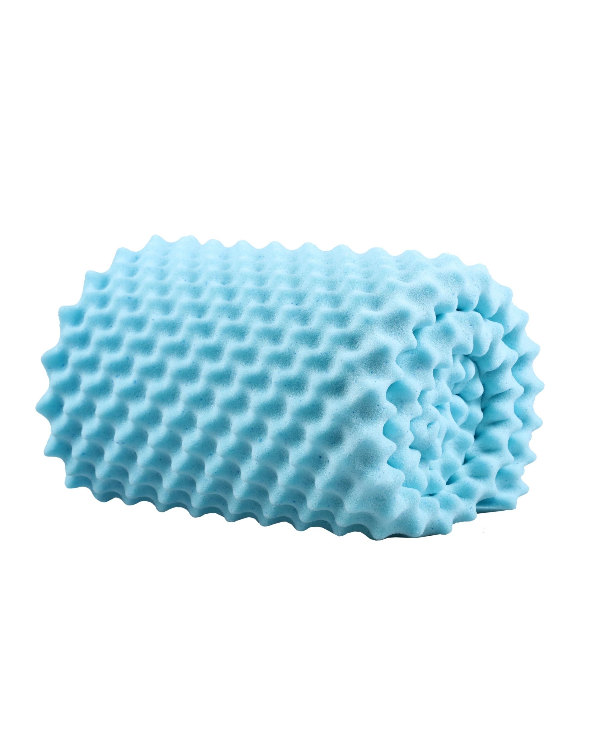 8 Dreamaker Gel Infused Convoluted Memory Foam Underlay - Super King Bed - Blue, 8 of 9