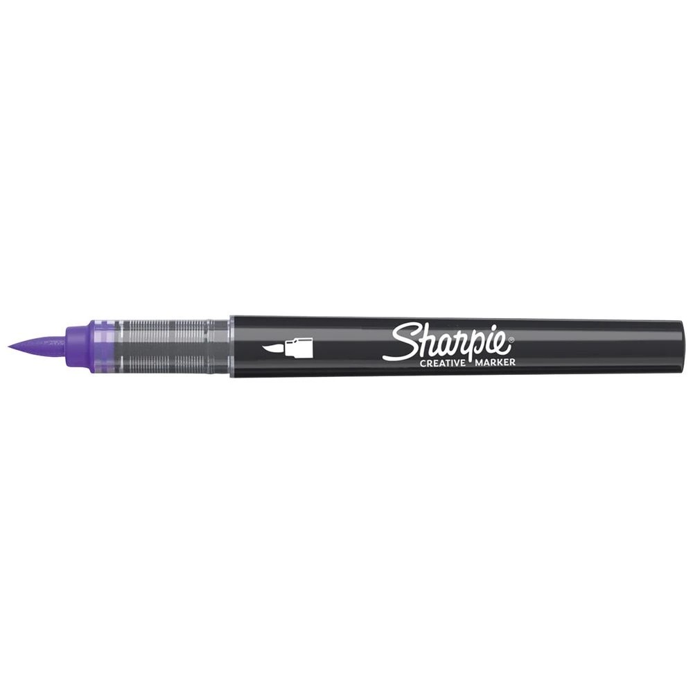 1 Sharpie Creative Acrylic Brush Marker Lilac, 1 of 6