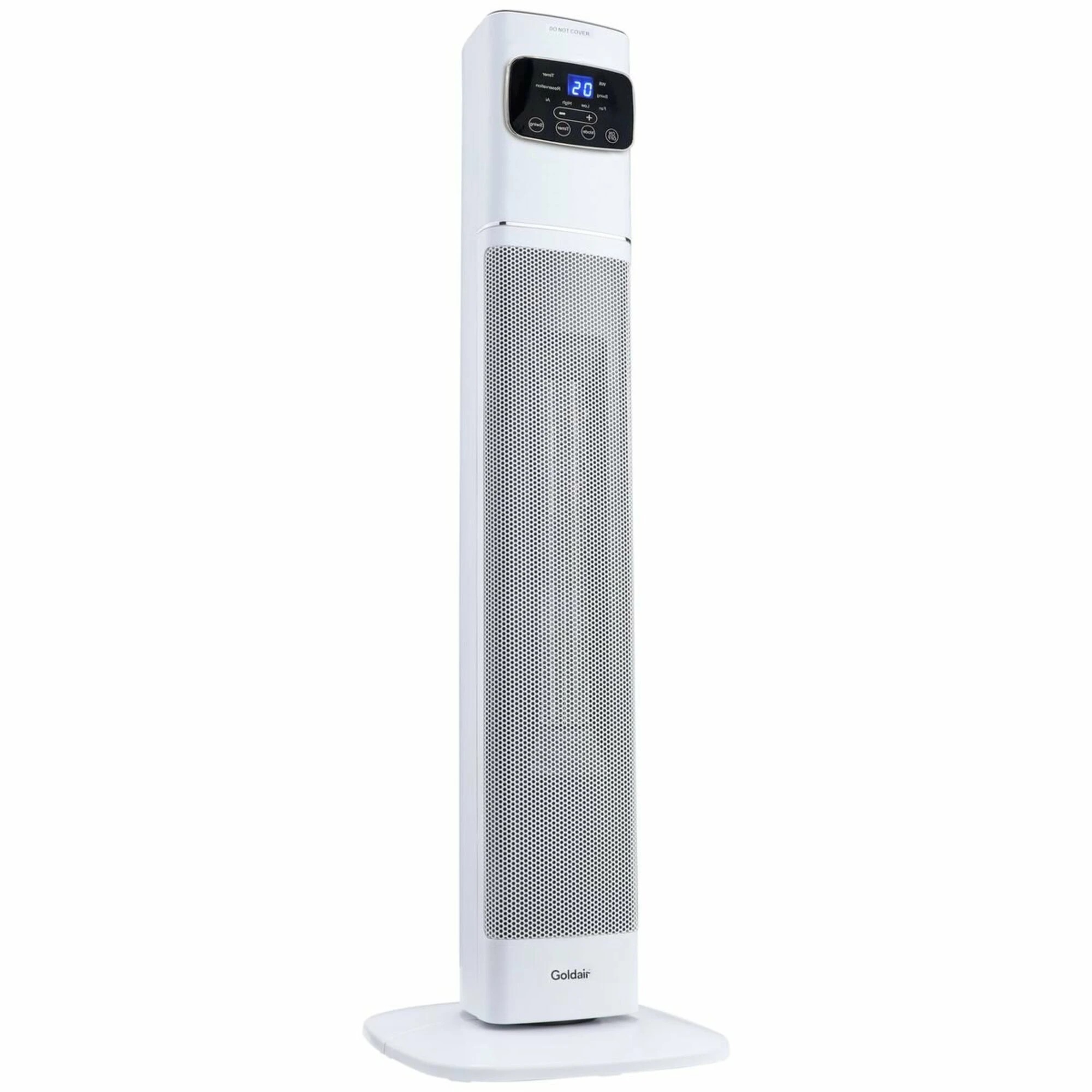 1 Goldair 2400W Ceramic Tower Heater With WiFi White, 1 of 4