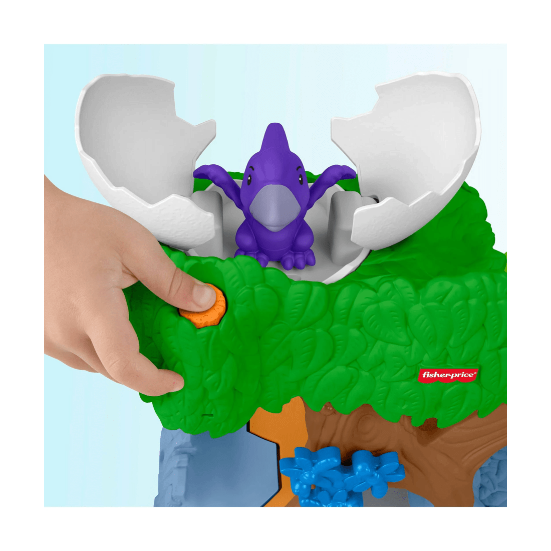 4 Mattel Fisher-Price Little People Dinosaur Hatch & Slide Playset Toddler Toy - Multi, 4 of 6