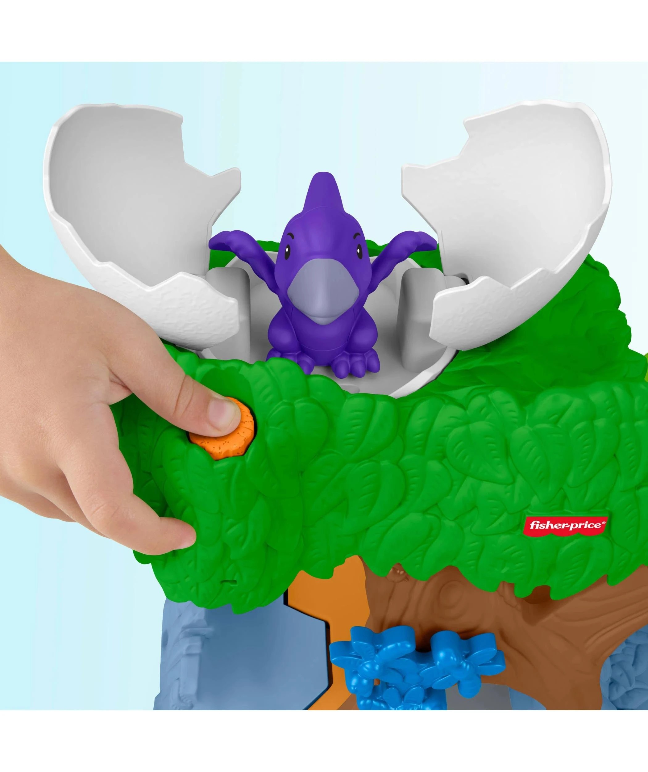 4 Mattel Fisher-Price Little People Dinosaur Hatch & Slide Playset Toddler Toy - Multi, 4 of 6