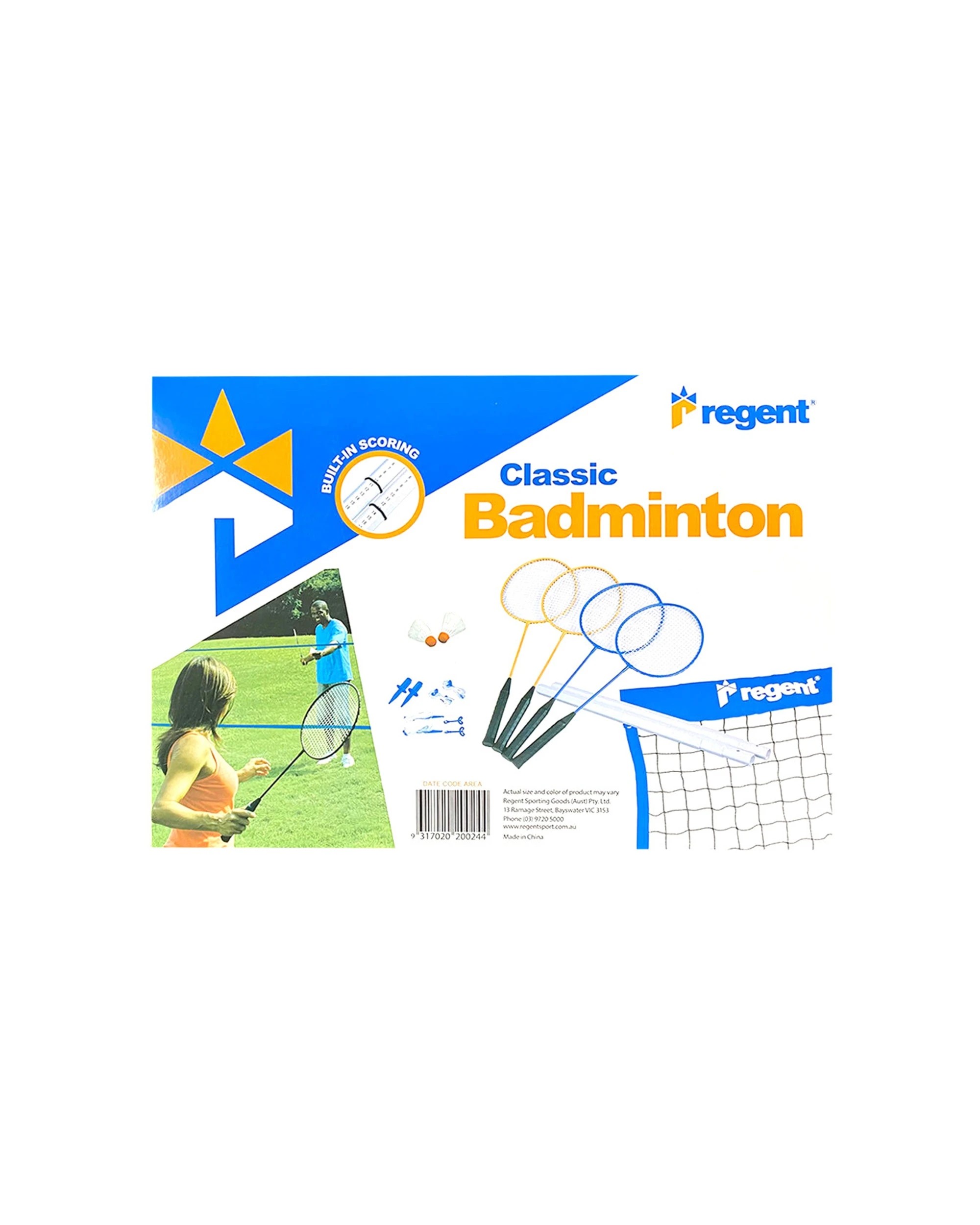 2 Regent Halex Classic Badminton Set - Multi, 2 of 2