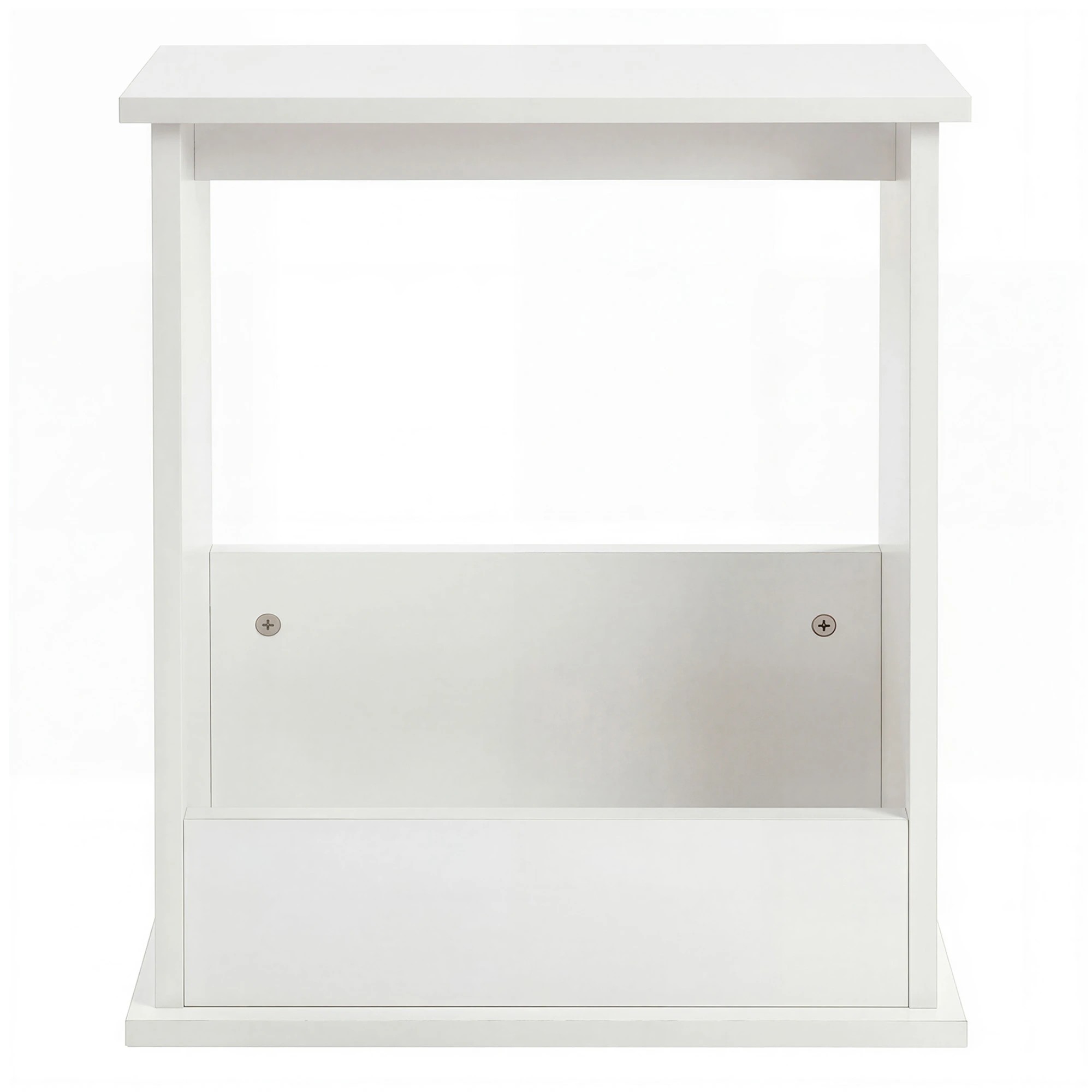 2 Levede Narrow End Table Modern Office Side Table Magazine Rack Bedside Storage, 2 of 8