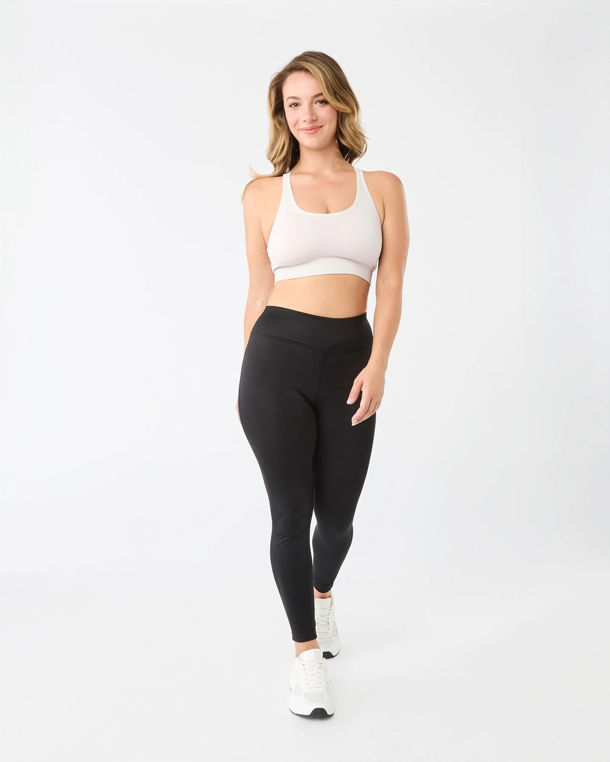 7 Active Womens Seamfree Crop Top Peak Grey, 7 of 7