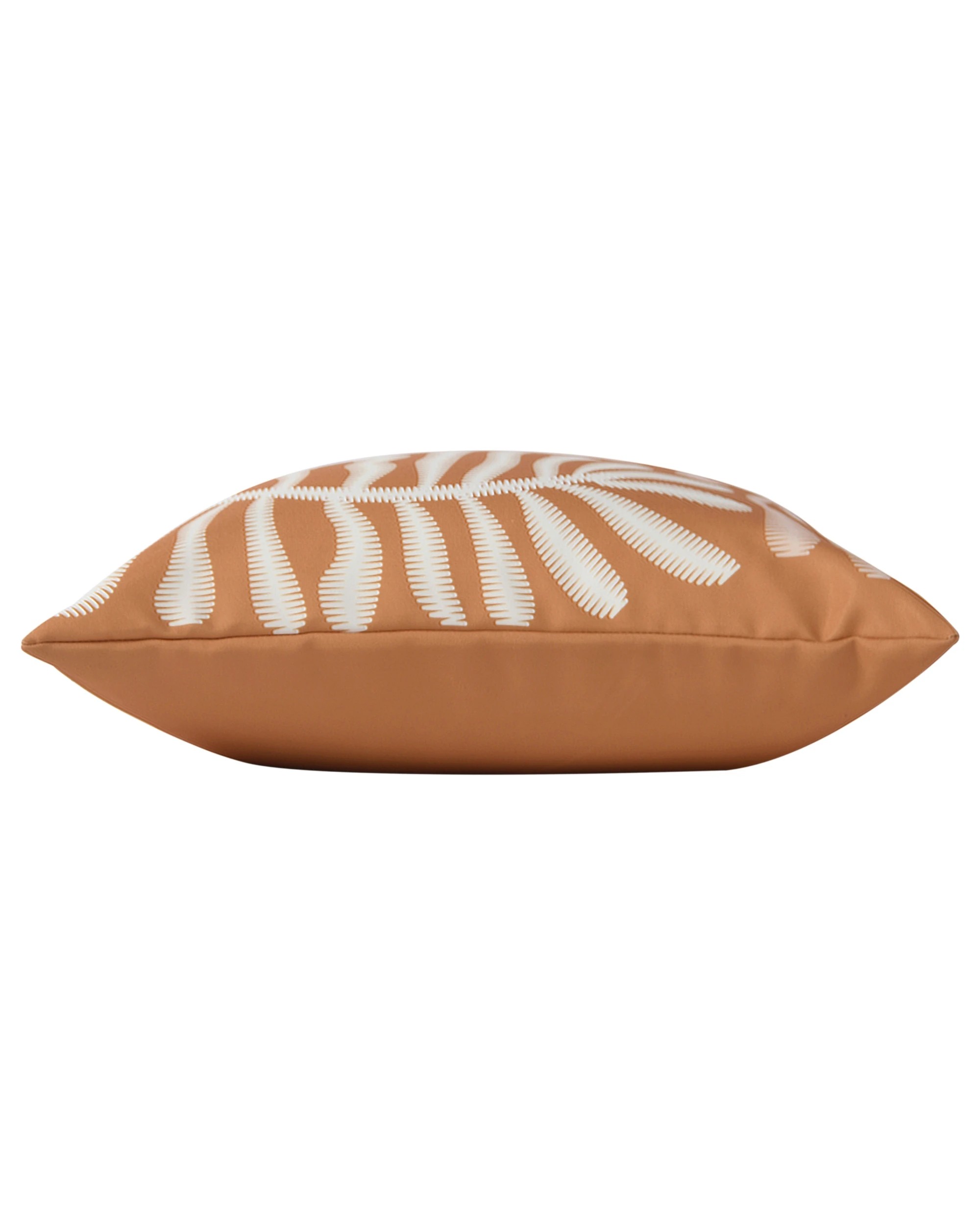 4 Vibes Fennel Printed Outdoor Cushion 50x50cm - Terracotta, 4 of 7