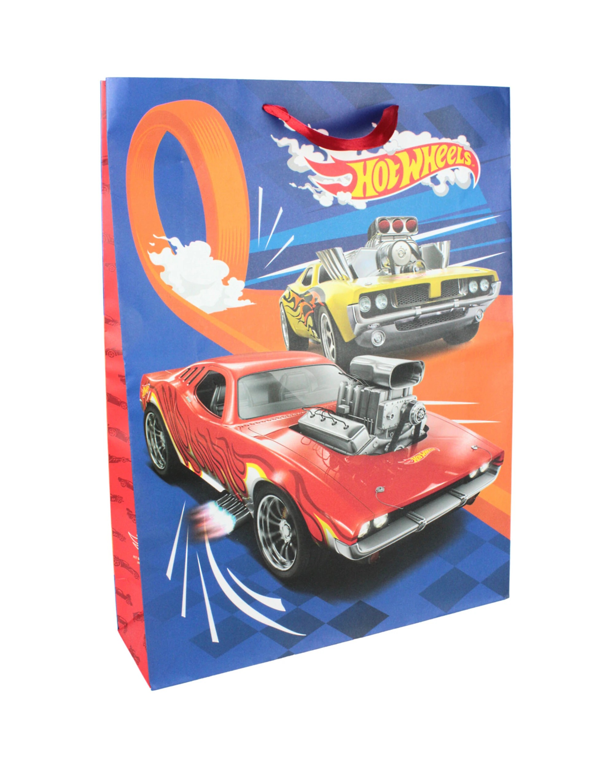 1 Artwrap Hot Wheels Gift Bag 43cm - Multi, 1 of 2