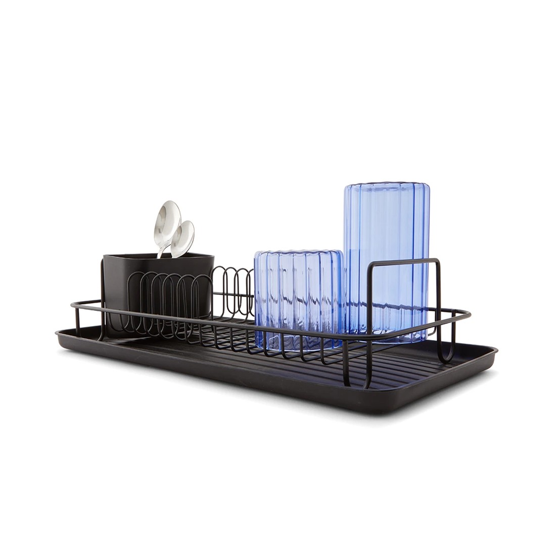 1 Black Slimline Dish Rack, 1 of 7