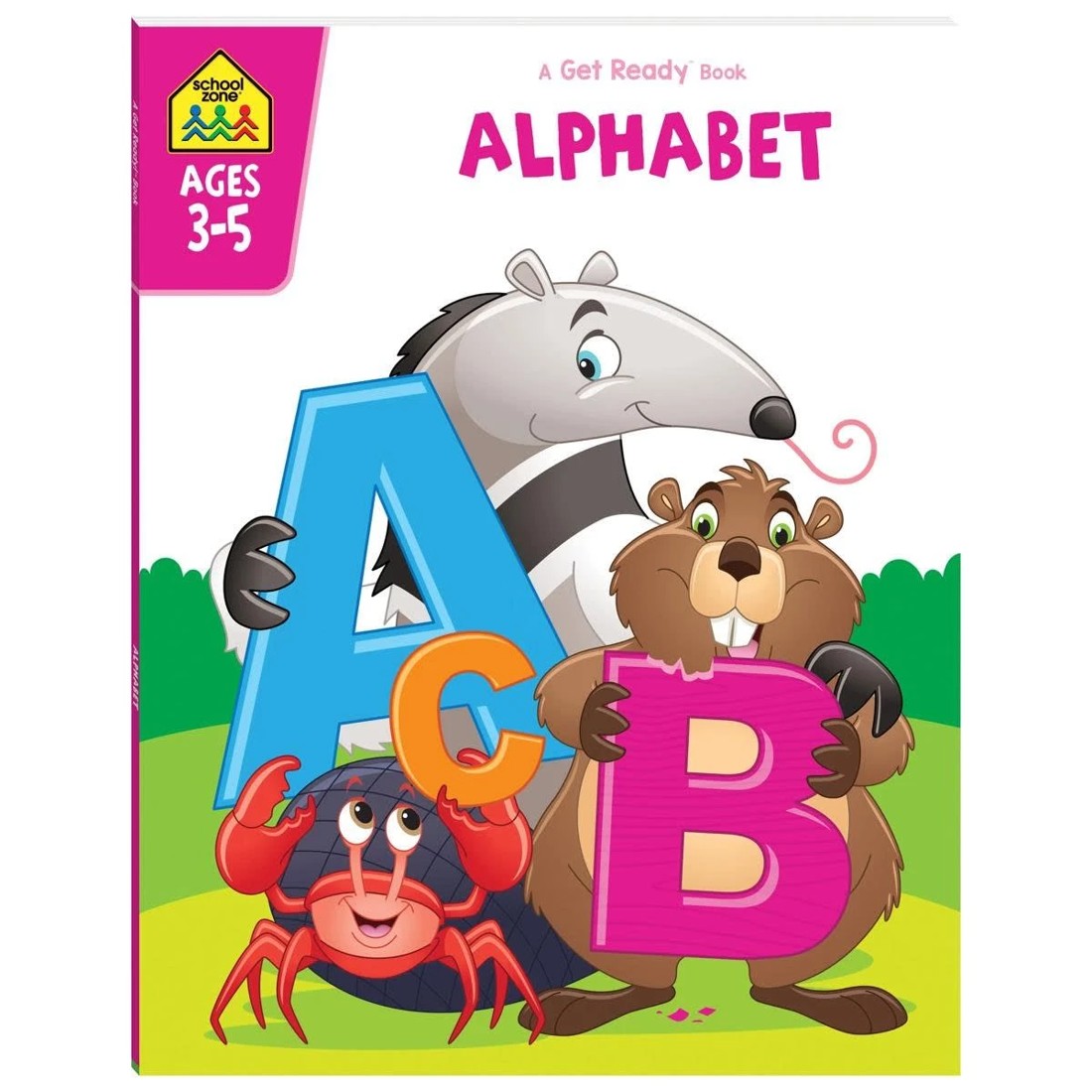 1 School Zone A Get Ready Book: Alphabet - Book, 1 of 5