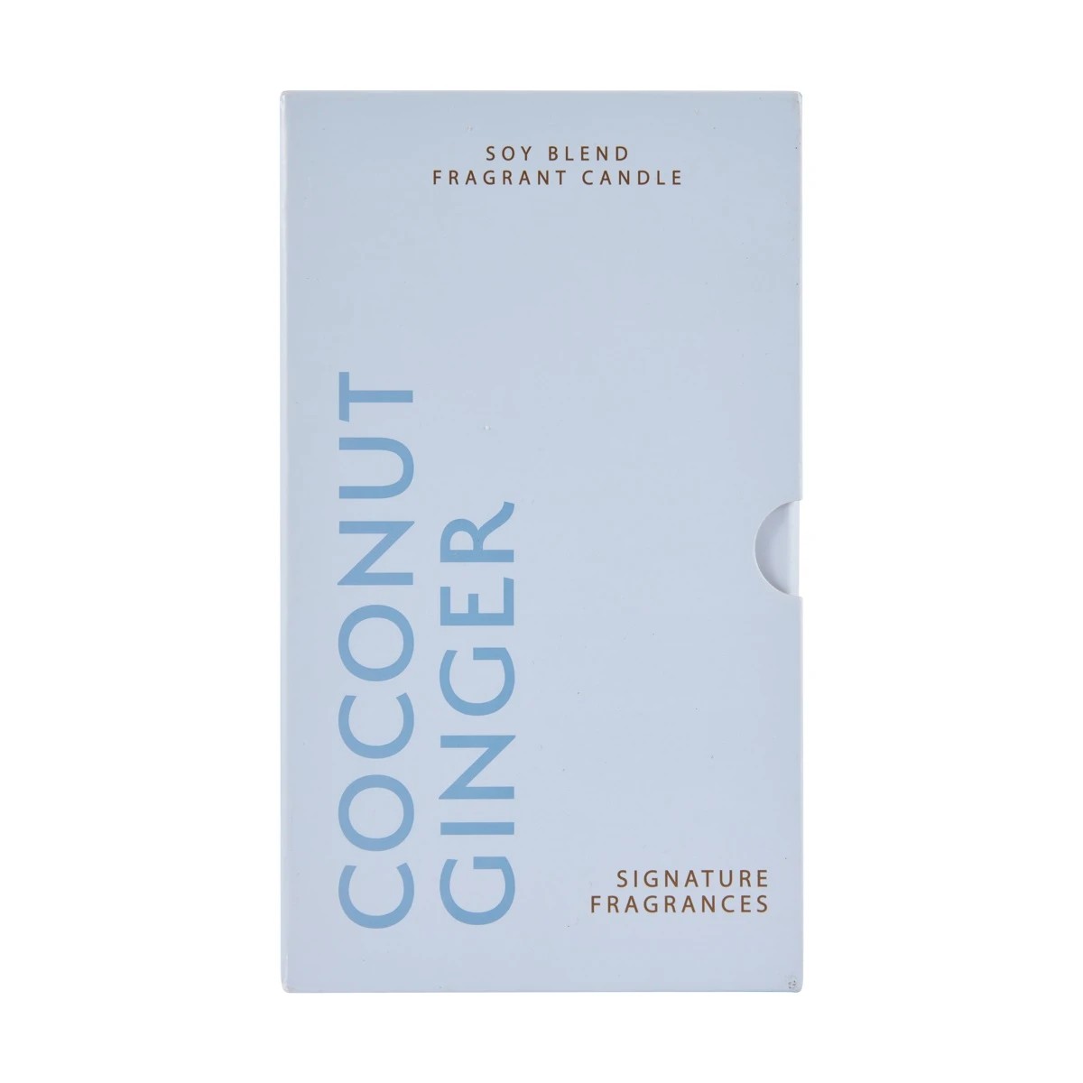 7 Coconut Ginger Signature Fragrances Soy Blend Boxed Candle, 7 of 7