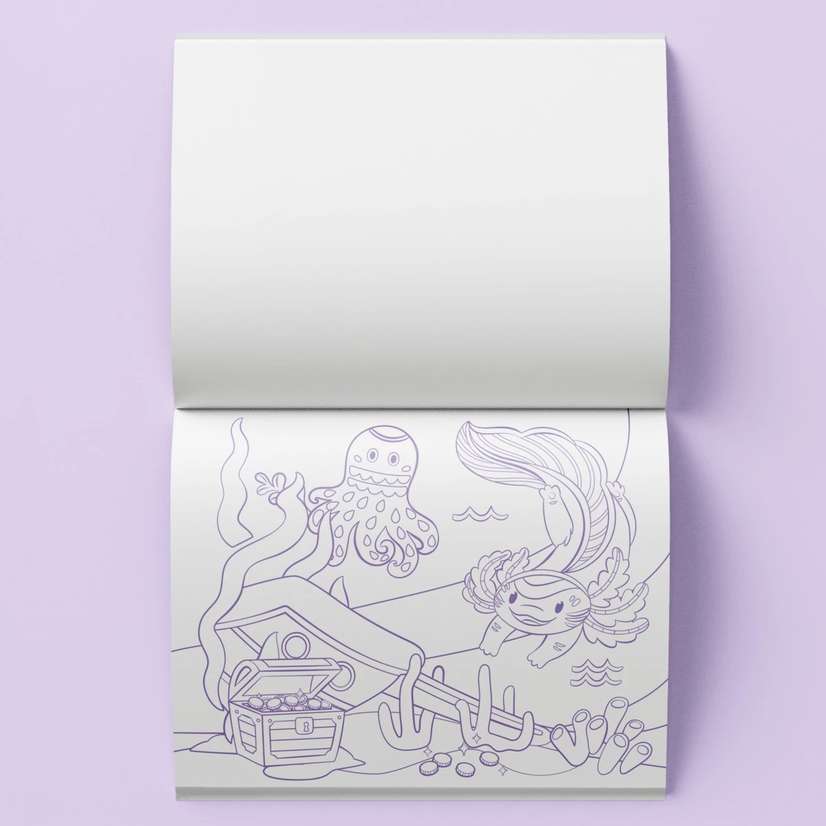 4 Kaleidoscope Colouring: Amazing Axolotls Colouring Set with Lap-Desk - Book, 4 of 5