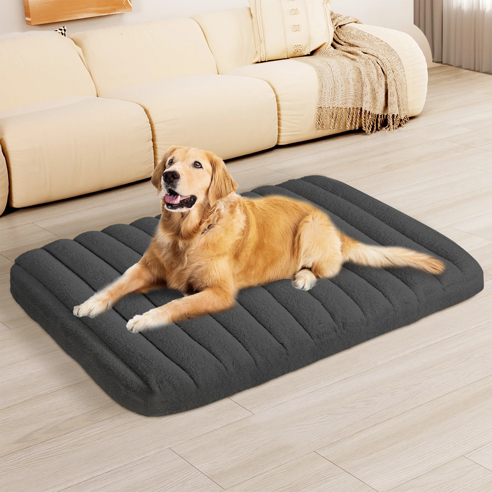 4 Pawz Pet Bed Teddy Fleece Xl, 4 of 7