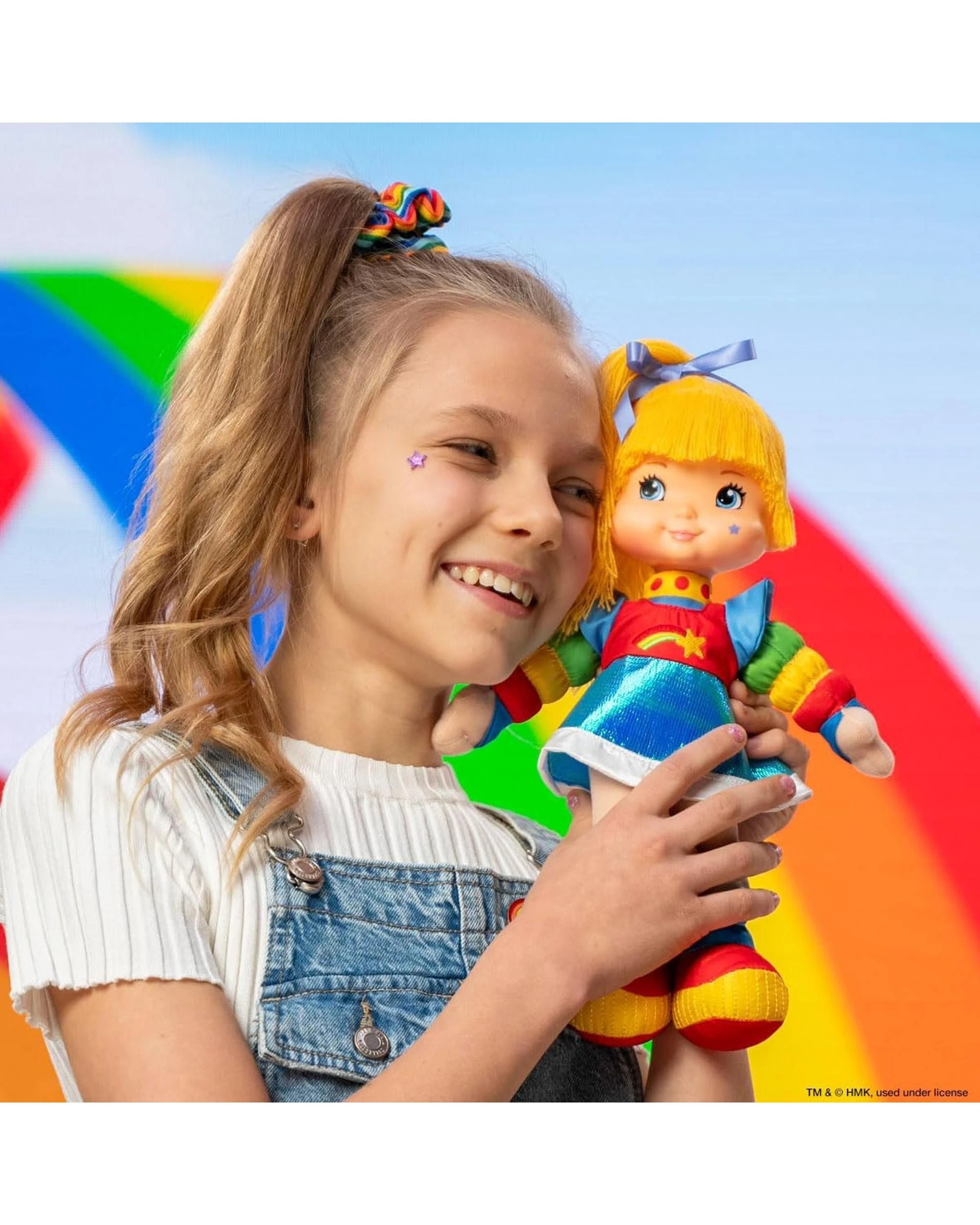 5 Rainbow Brite Rainbow Brite Threaded Hair 12 inch Plush Doll, 5 of 6
