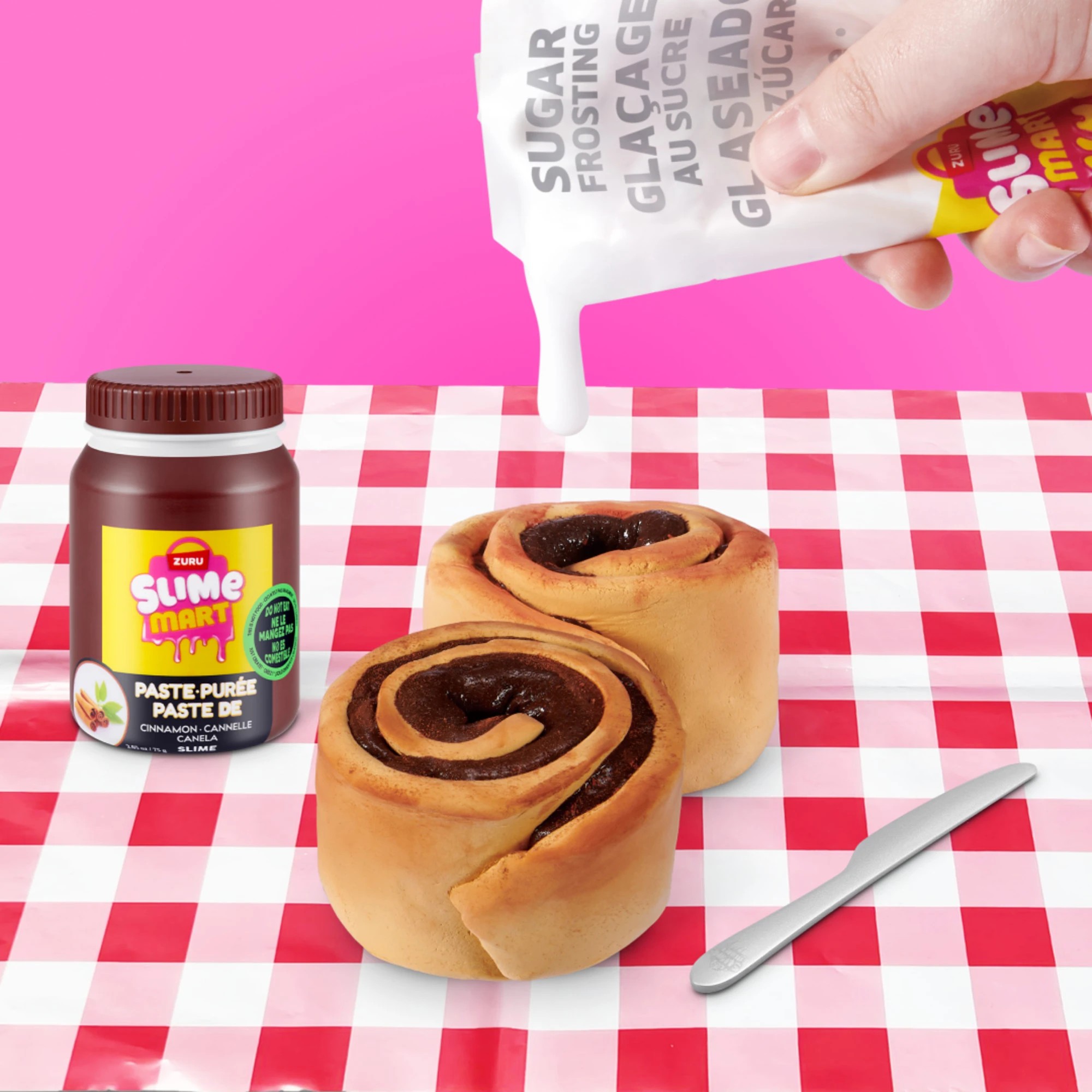 5 Zuru Slime Mart Shopping Bag Cinnamon Rolls Kit, 5 of 10