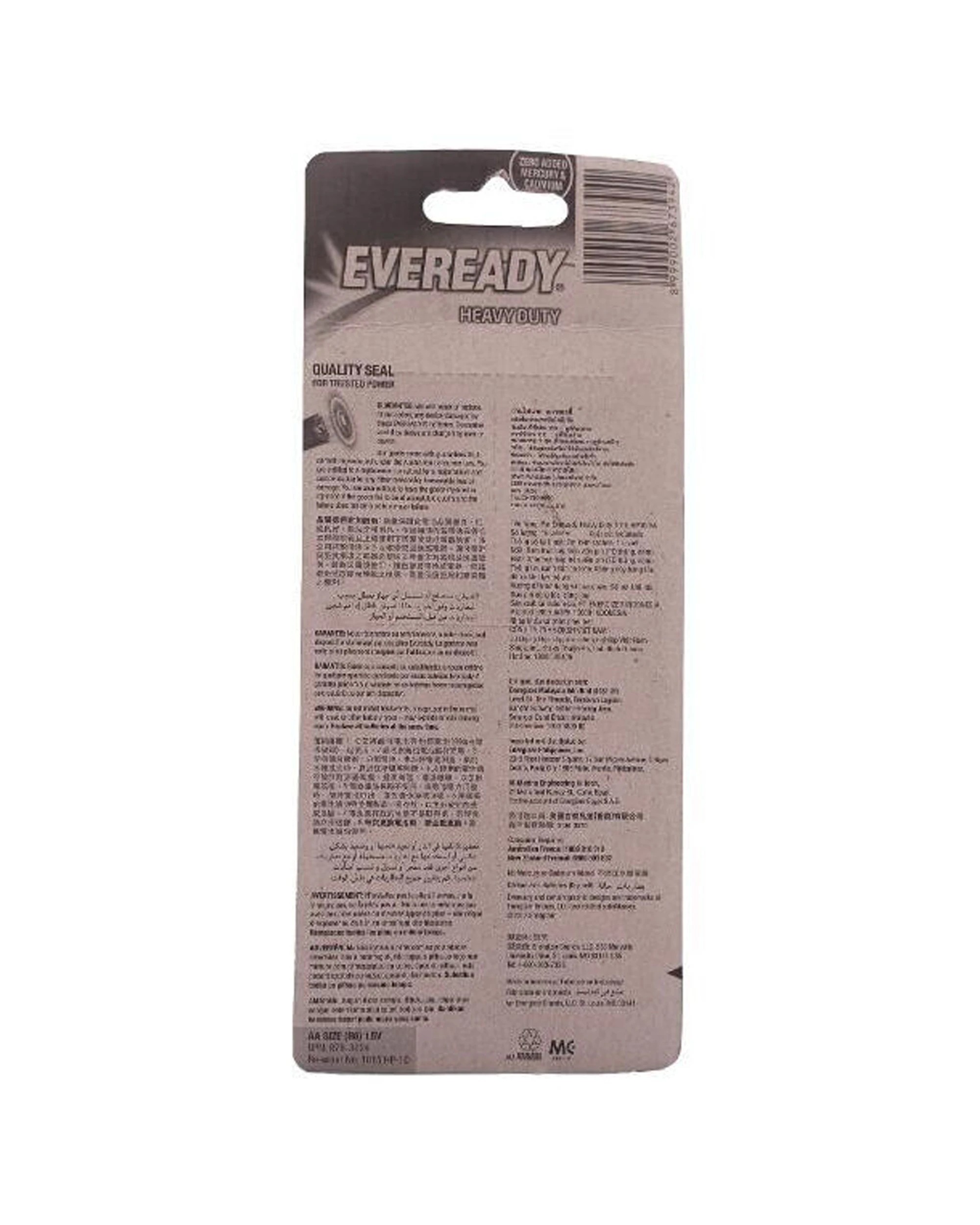 3 Eveready 10pc AA Heavy Duty Zinc-Carbon Battery For Most Devices - Multi, 3 of 3