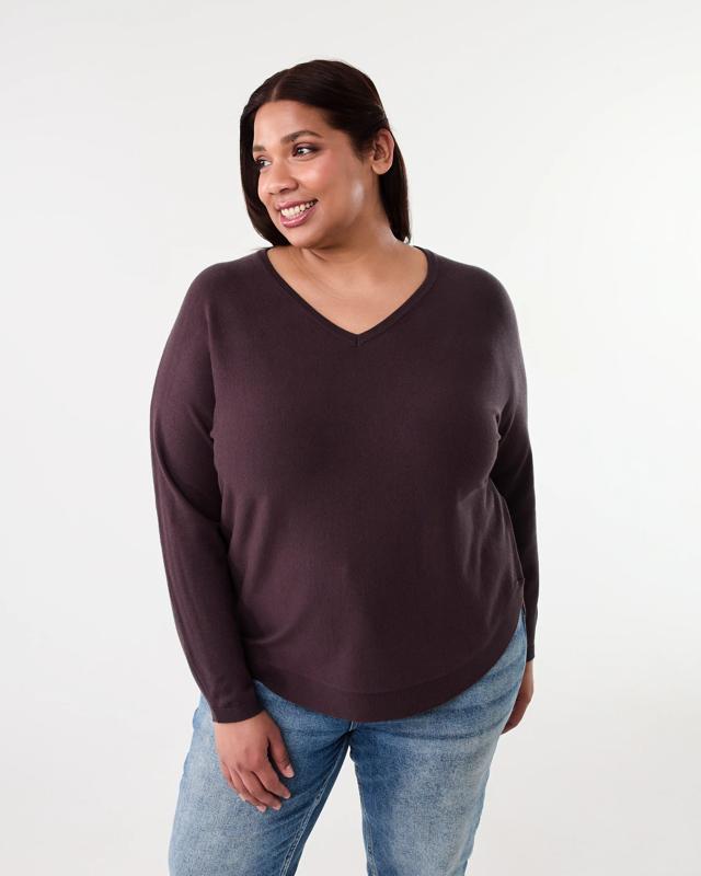 Curve Lightweight V-Neck Ju