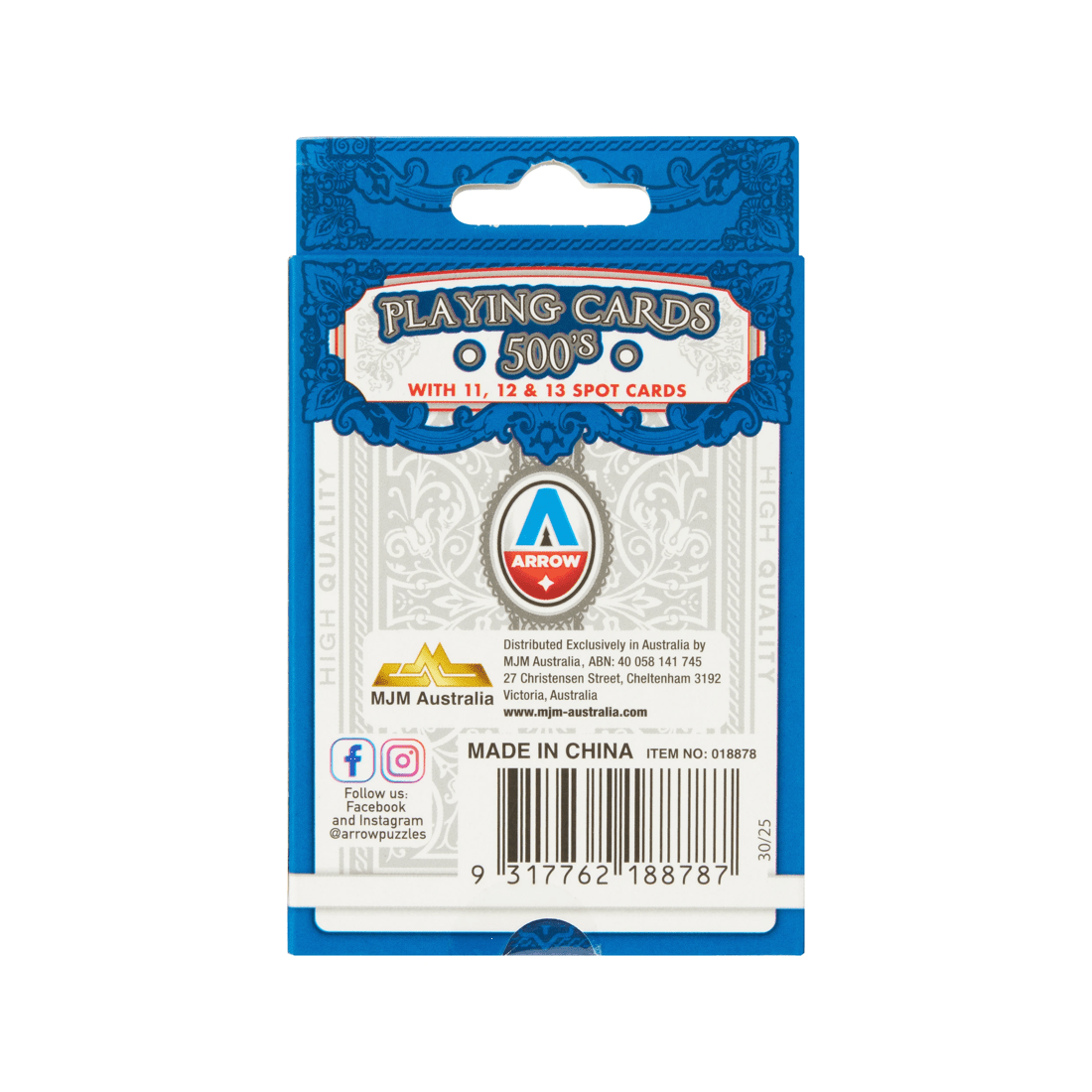 5 500's Playing Cards, 5 of 5