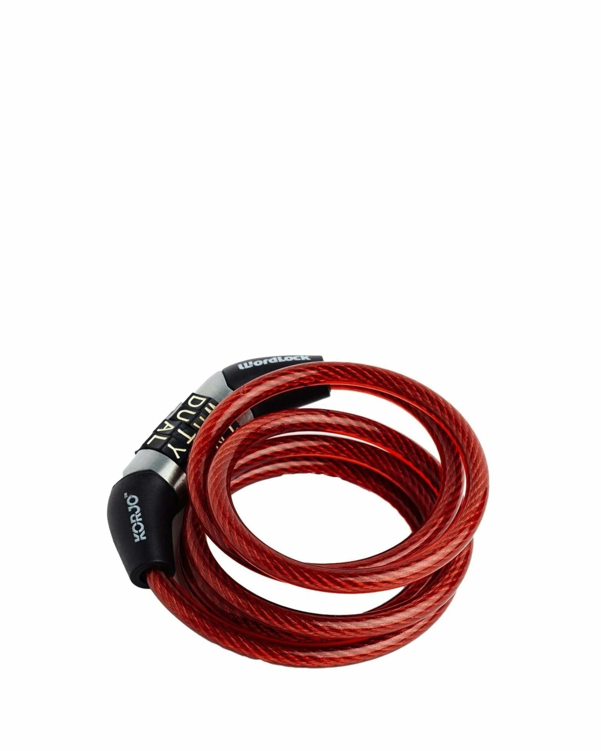 2 Korjo Wordlock Mini Cable Lock - Assorted Colours, 2 of 4