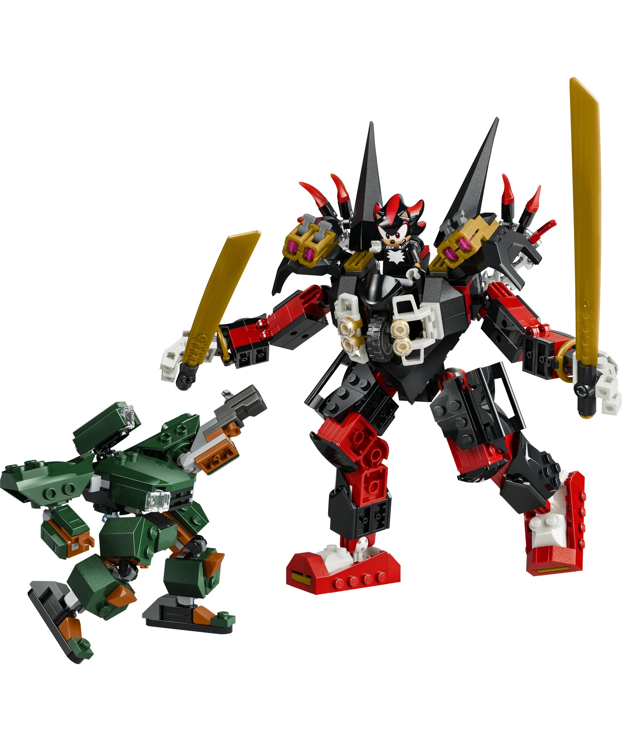 2 LEGO Sonic Shadow's Mech vs. G.U.N. Trooper 77120, 2 of 10