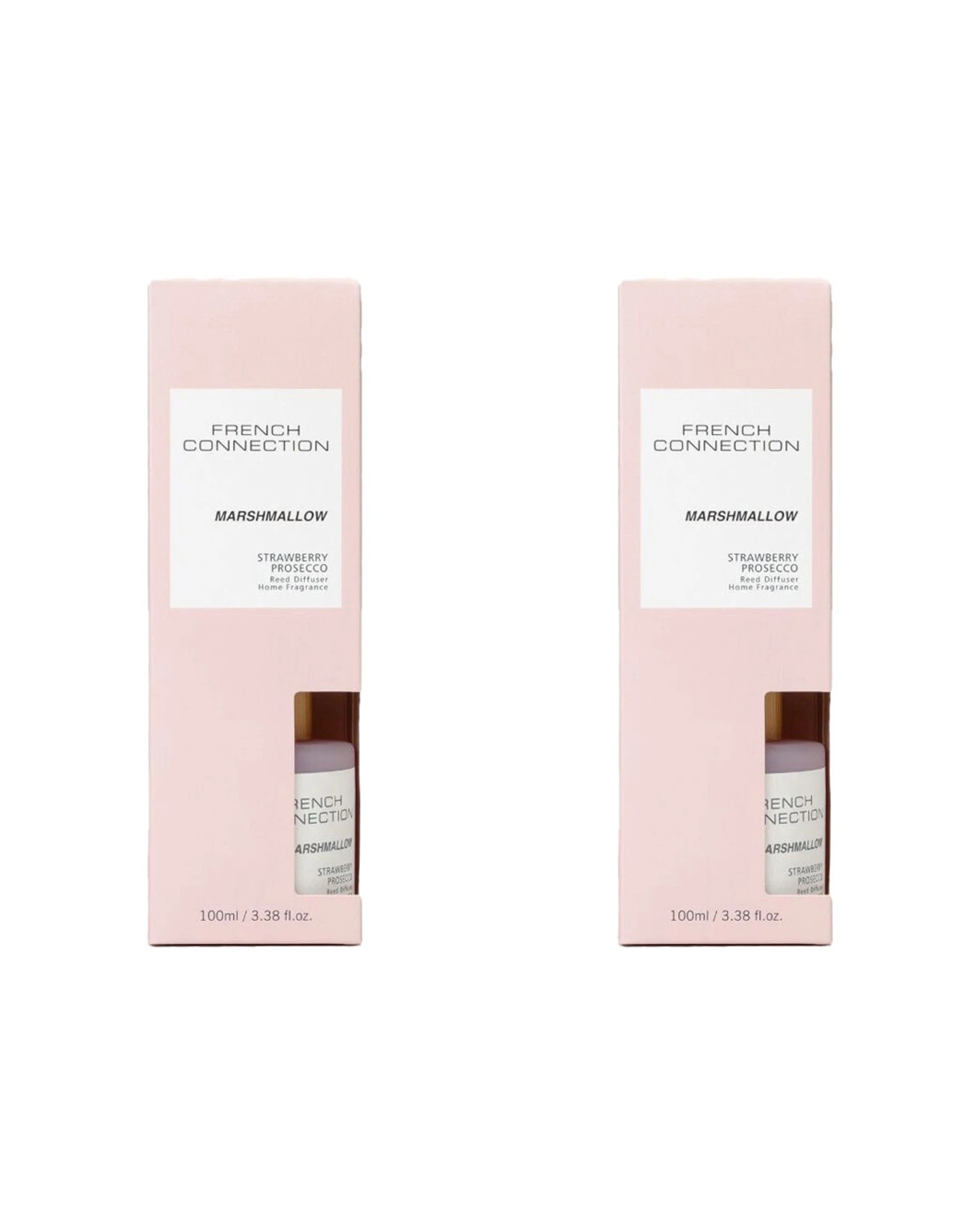 1 French Connection Marshmallow Strawberry Prosecco Liquid Diffuser 2PK 100ml - Pink, 1 of 3