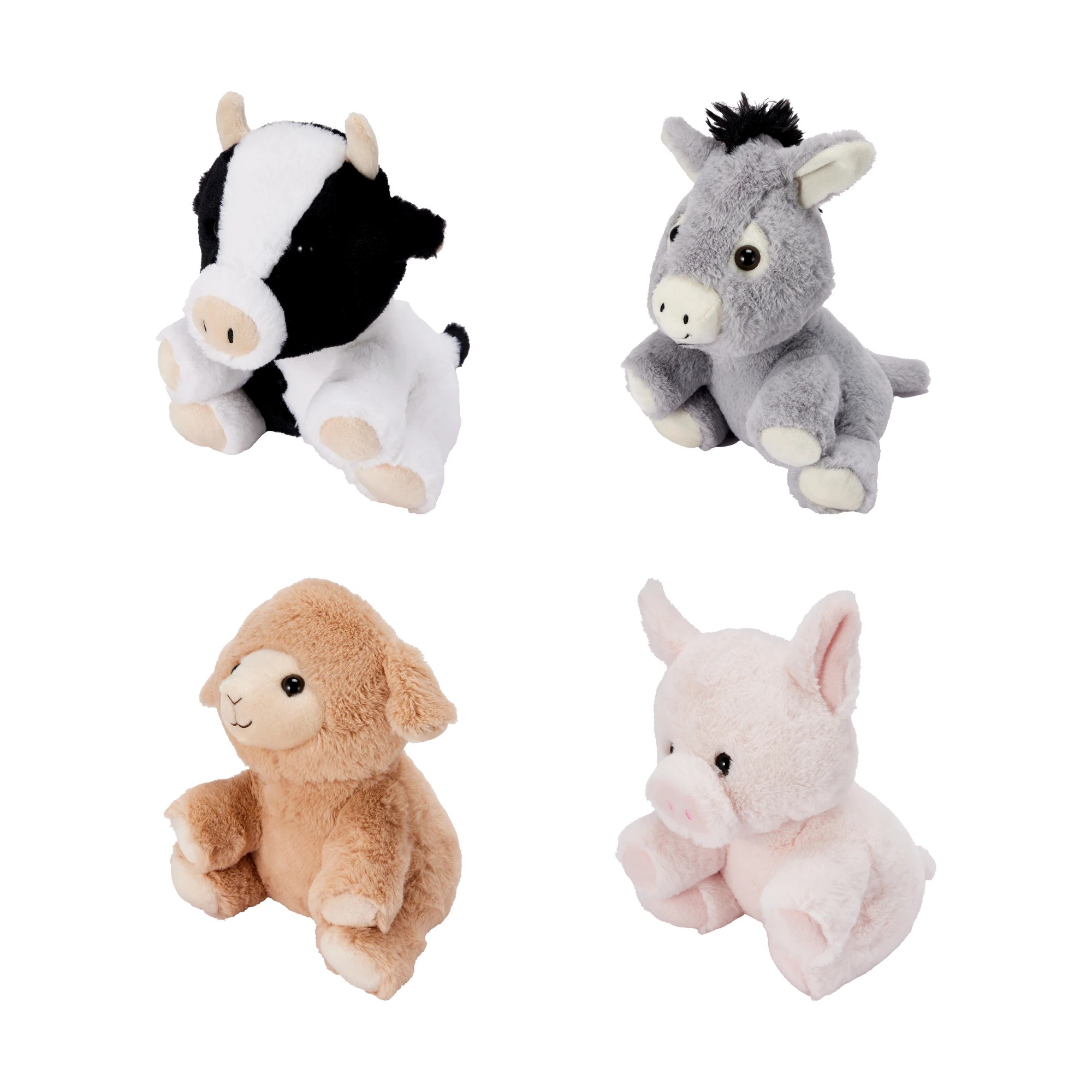 1 Soft Faux Fur Farm Animal - Assorted, 1 of 7