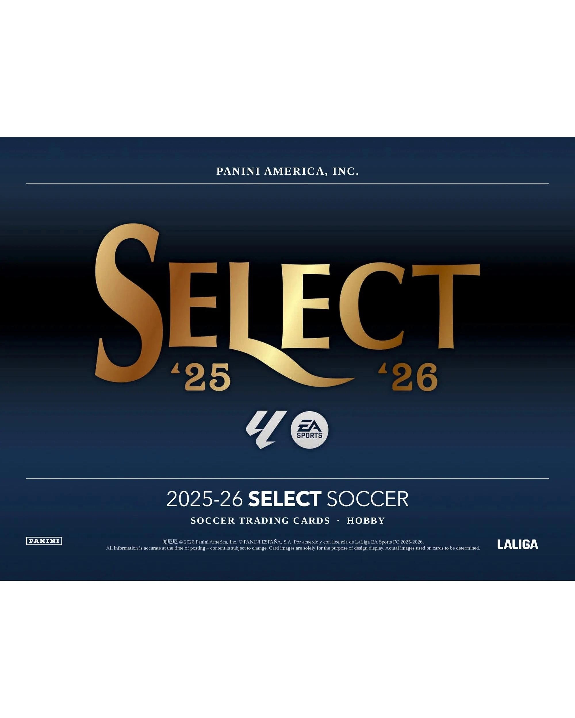 3 Panini Select 2025/2026 La Liga Soccer Hobby Box, 3 of 9