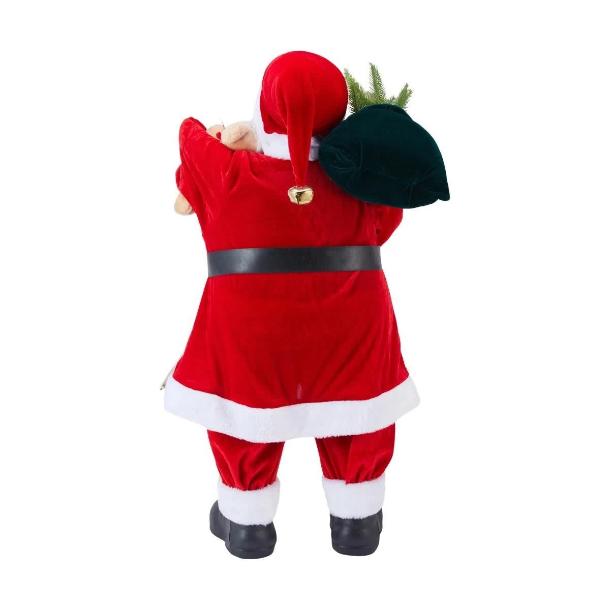 4 Light Up Traditional Santa, 4 of 6