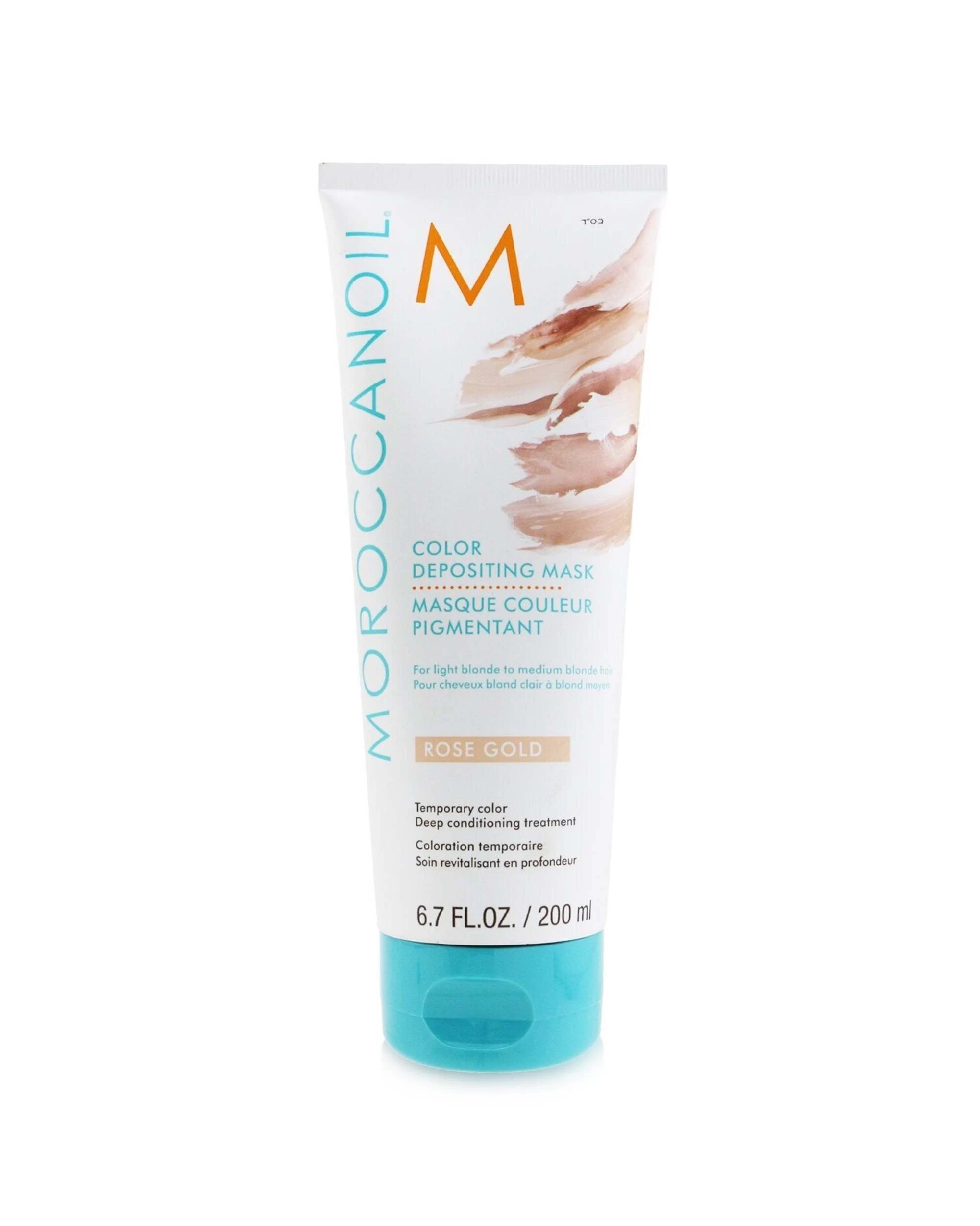 1 Moroccanoil Color Depositing Mask - # Rose Gold  200ml/6.7oz, 1 of 3