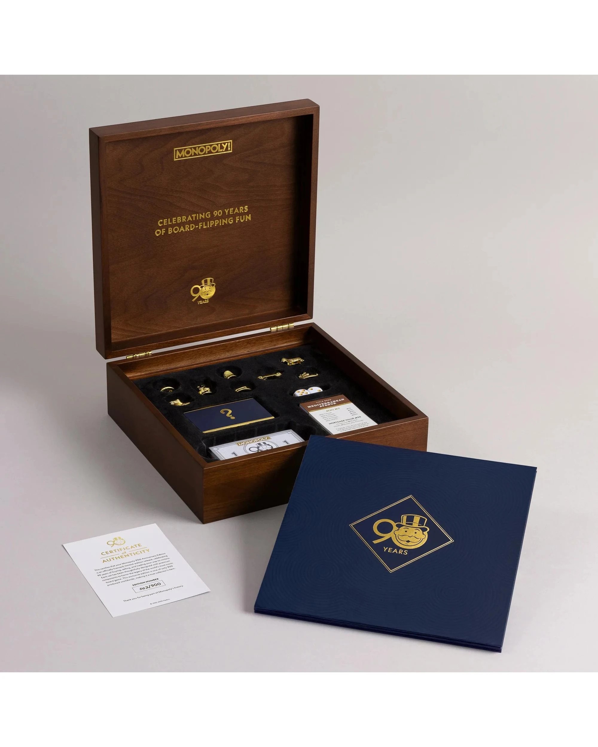 3 Monopoly 90th Anniversary Edition Board Game, 3 of 5