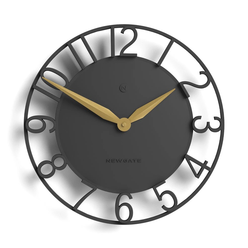 1 Newgate Time Traveller Wall Clock-Grey - Grey, 1 of 4