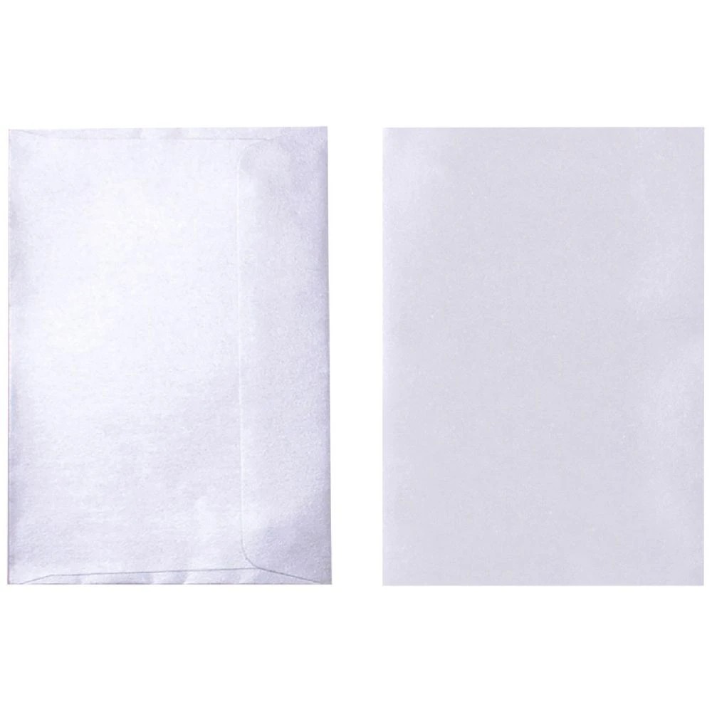 1 Quill Metallique C5 Envelopes Quartz 10 Pack, 1 of 2