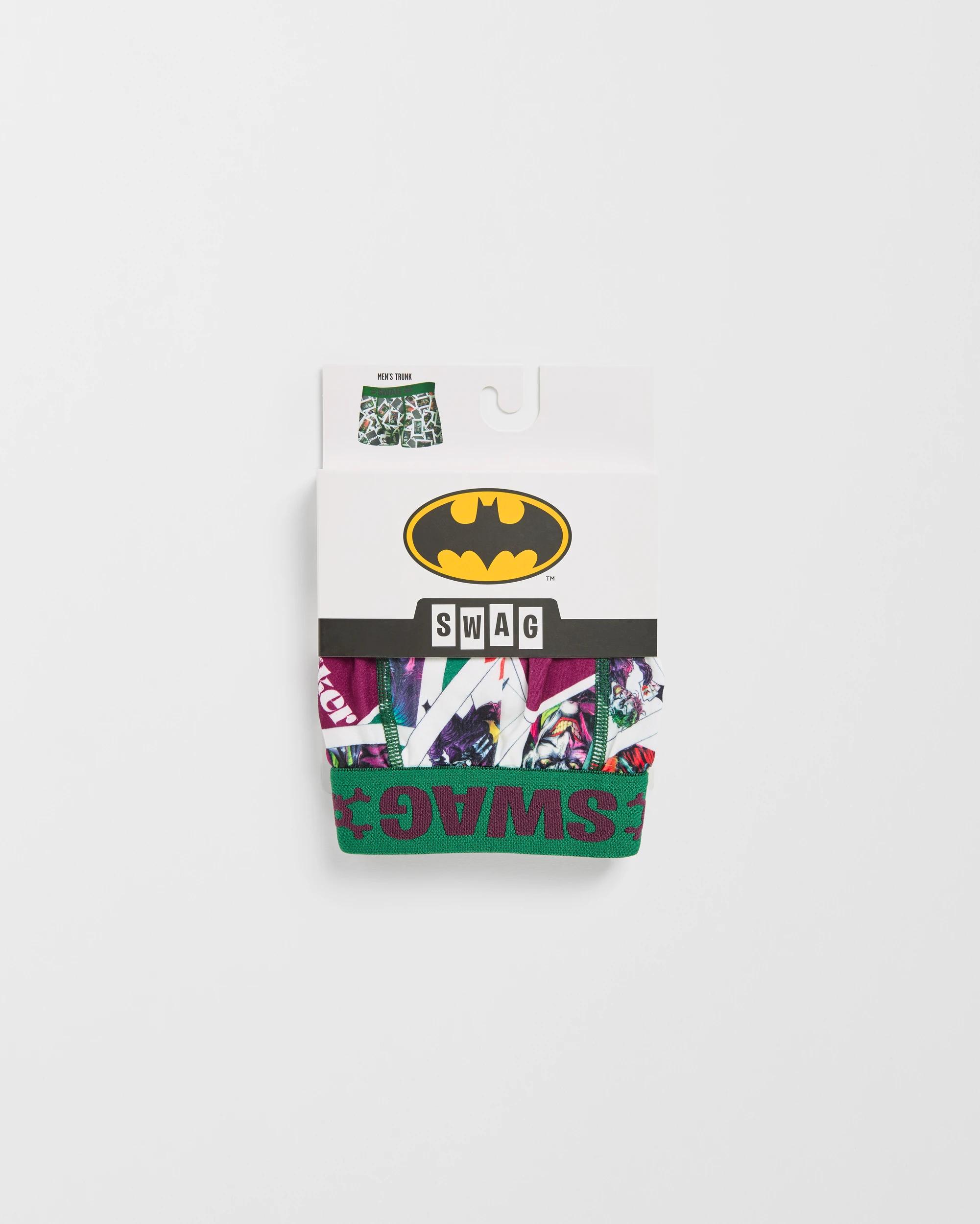 6 Swag Licensed Trunks - DC Joker MULTI, 6 of 7