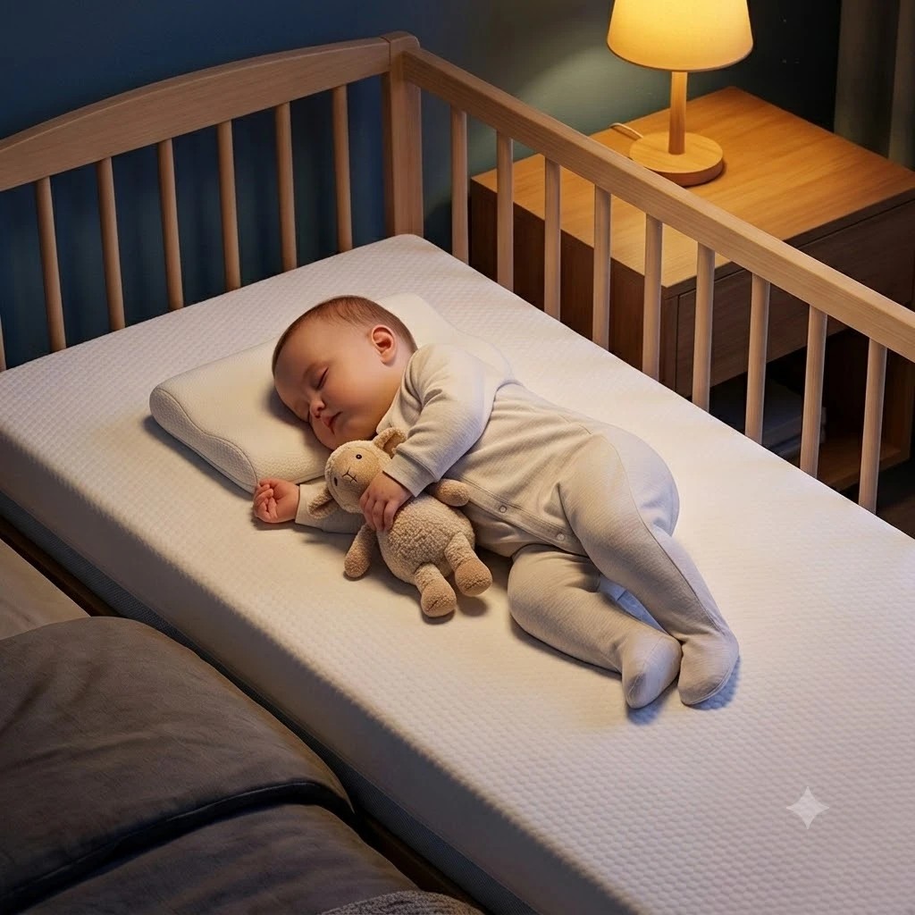 5 Giselle Bedding Cot Mattress, 11cm Thick Baby Mattress with Tencel Cover - Single Bed - Multi, 5 of 9