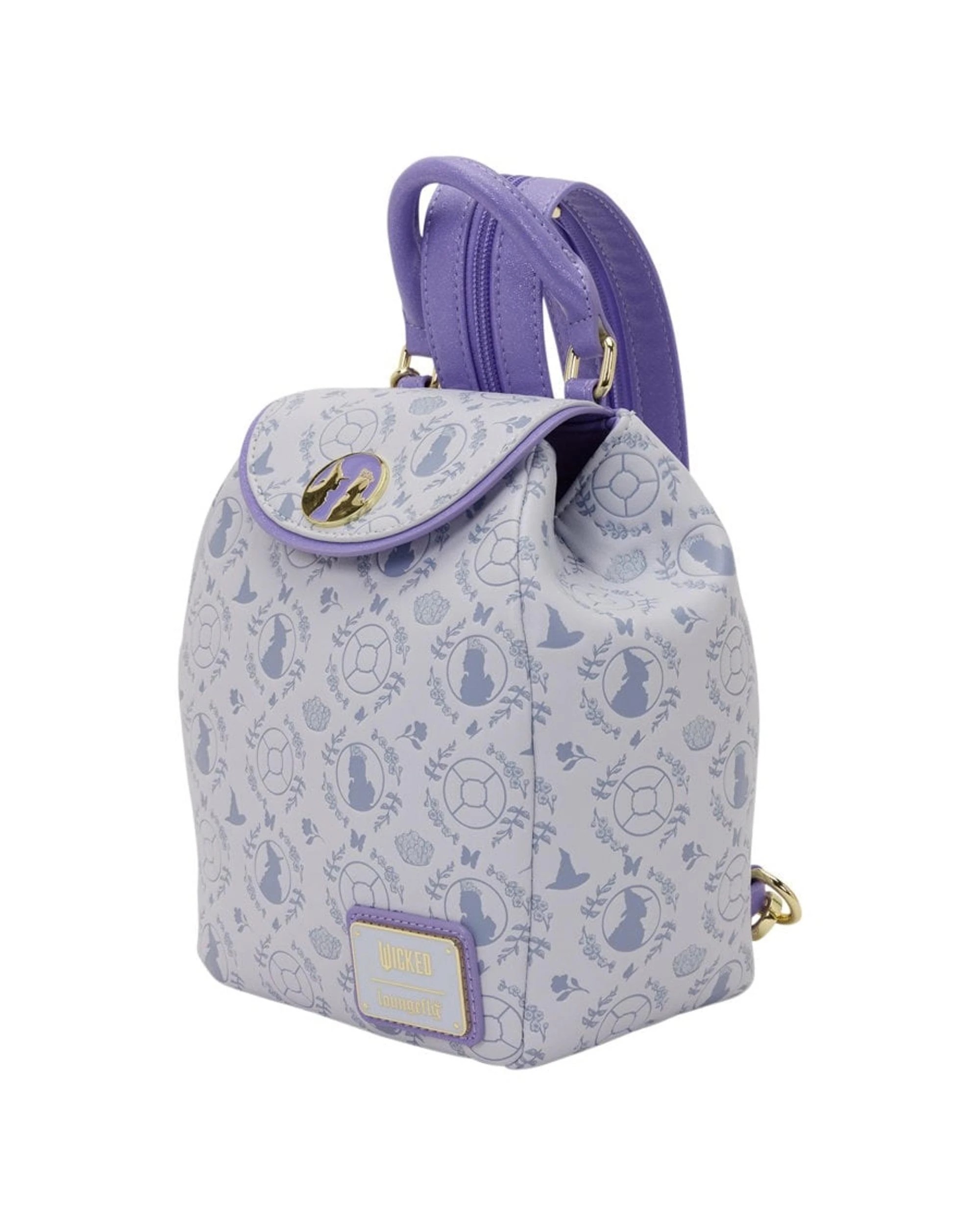 1 Loungefly Wicked All Over Print Micro Mini Backpack, 1 of 5