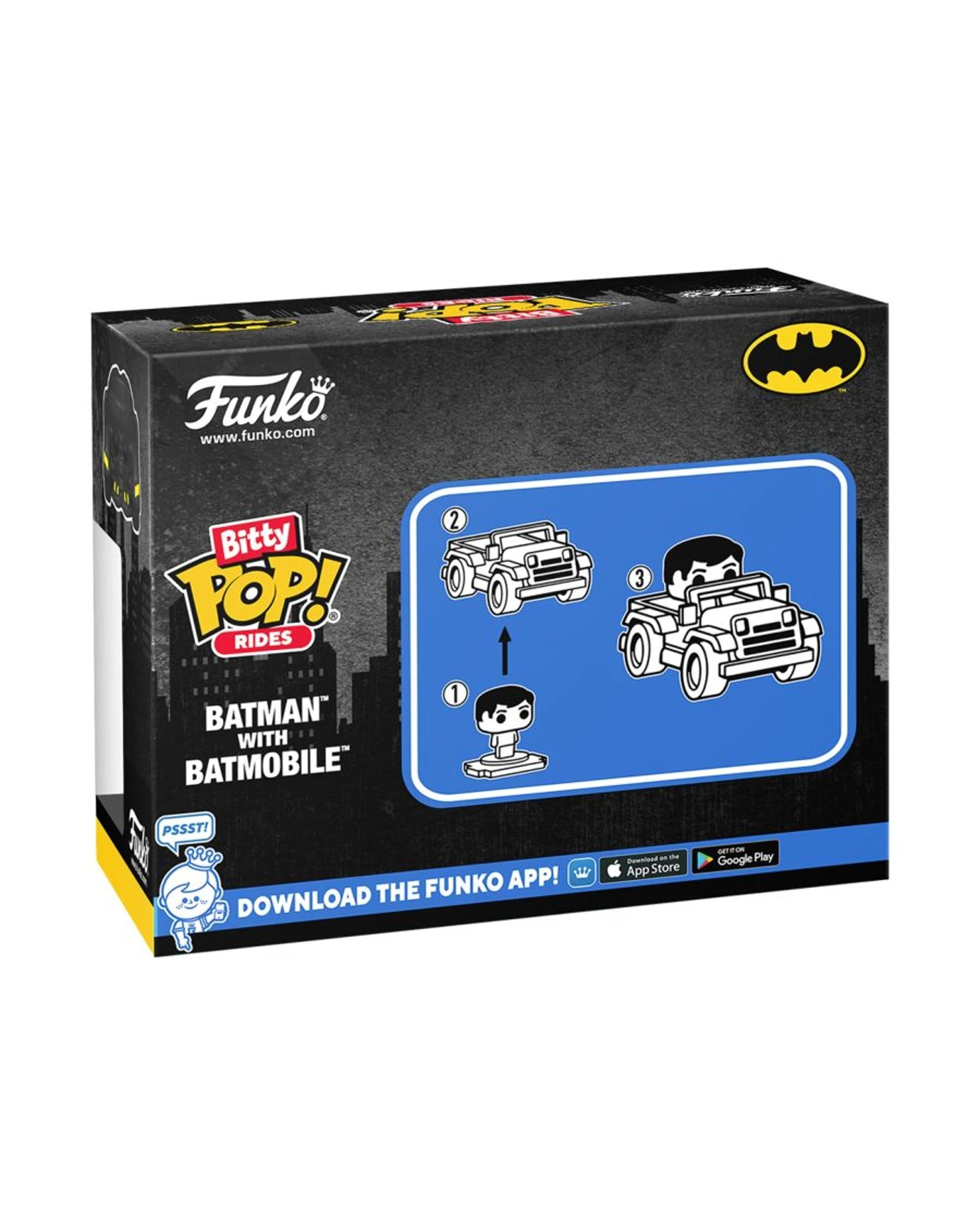 6 Batman Batman V Superman Armoured Batman with Batmobile Bitty Ride Funko POP! Vinyl, 6 of 6