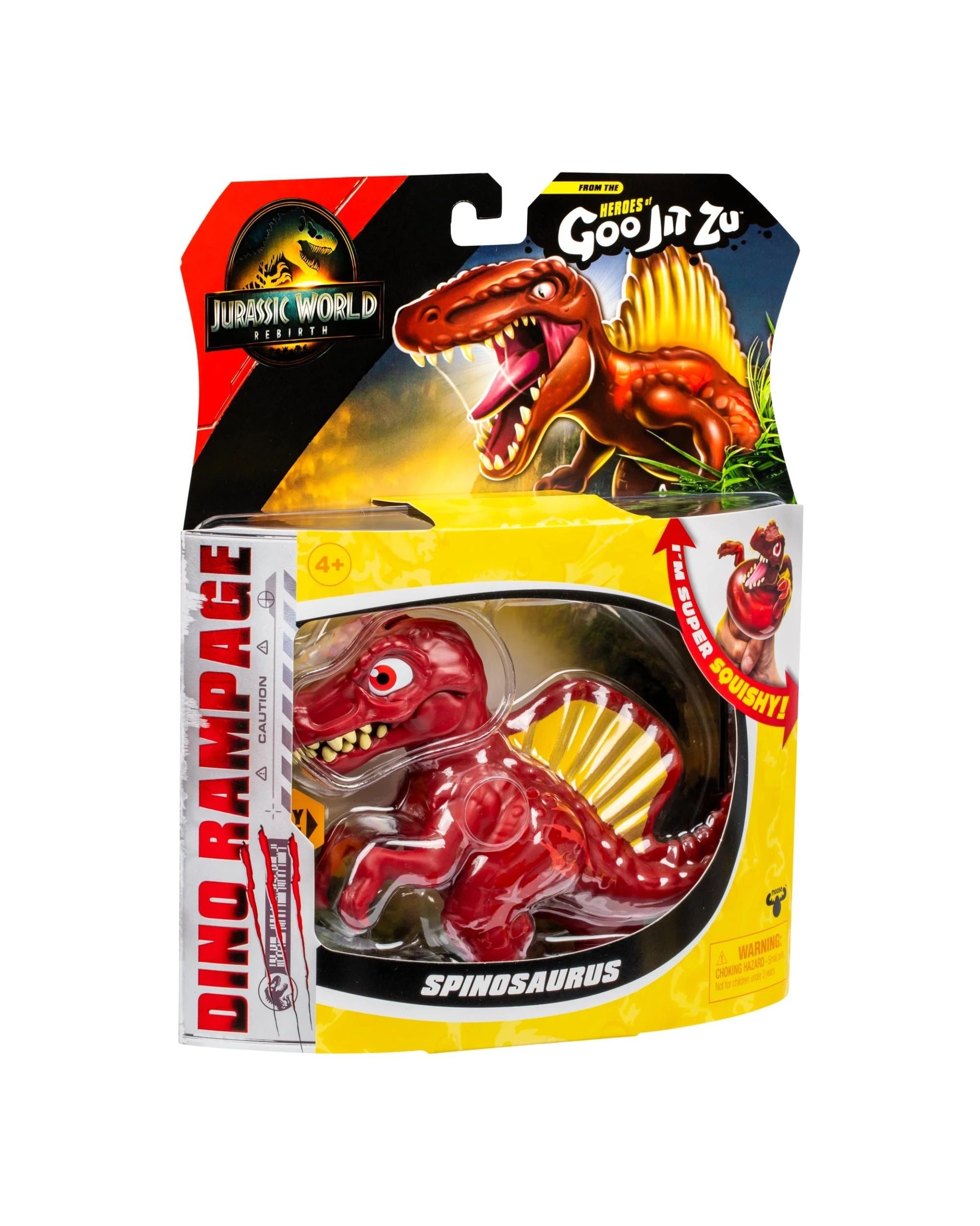 9 Heroes of Goo-Jit-Zu Series 6 Hero Pack Jurassic World Rebirth Spinosaurus, 9 of 9